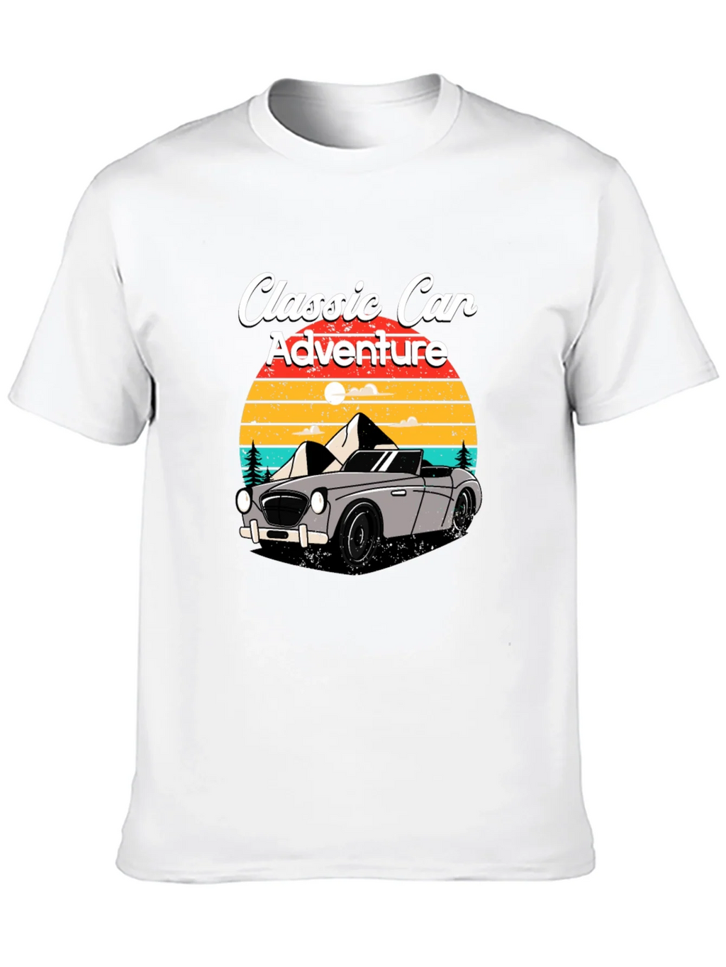 Classic Car Adventure T-Shirt - Retro Design product image 7