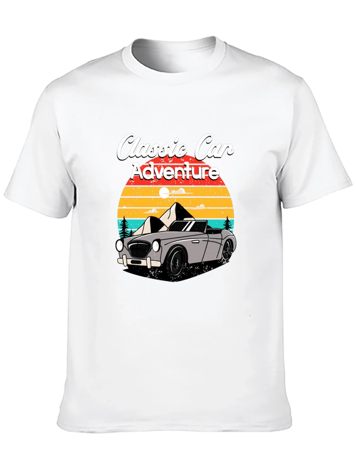 Classic Car Adventure T-Shirt - Retro Design product image 7