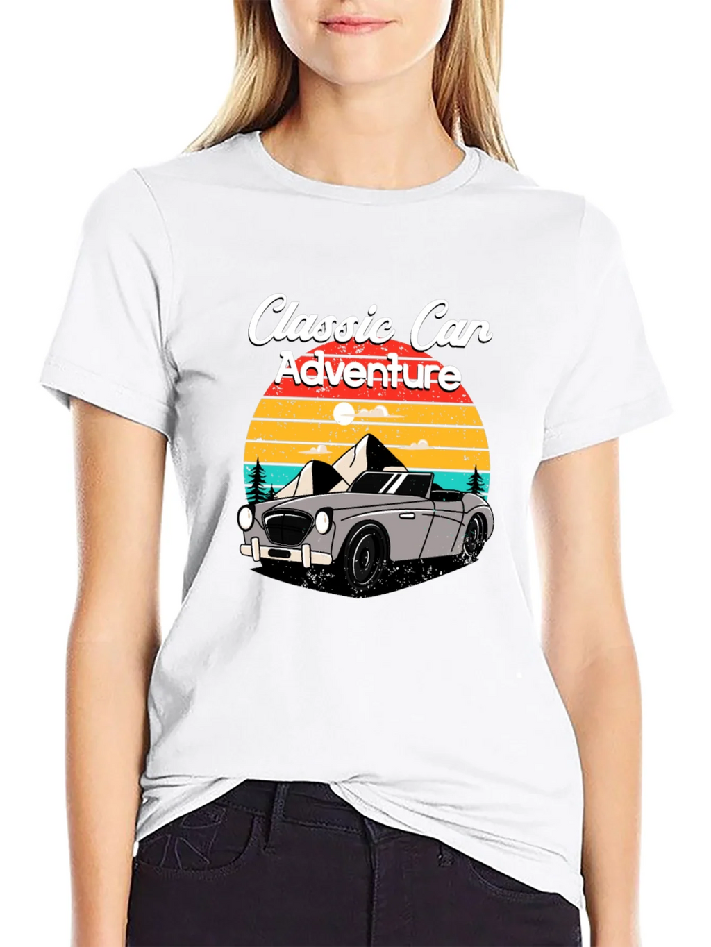 Classic Car Adventure T-Shirt - Retro Design product image 6