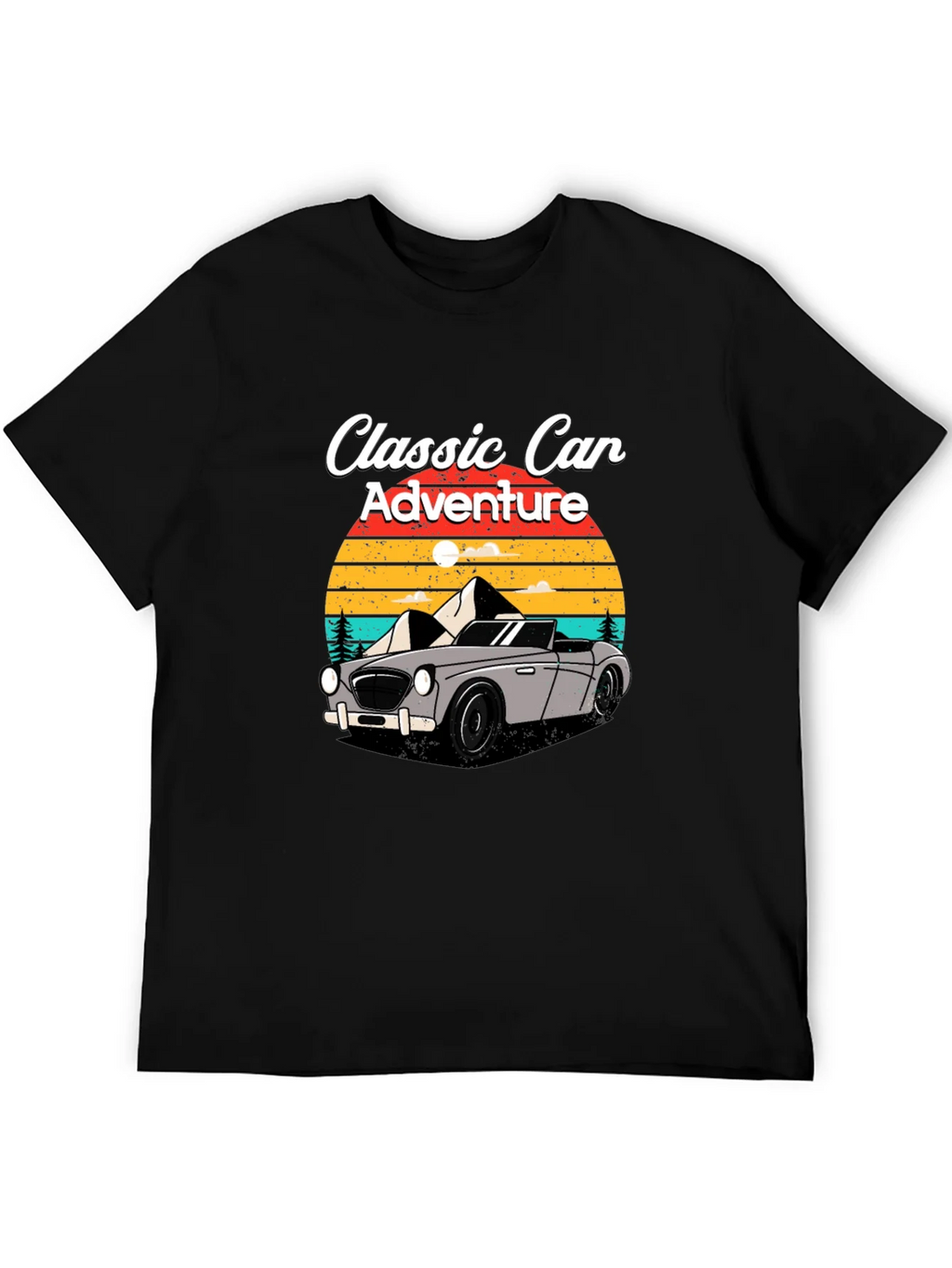 Classic Car Adventure T-Shirt - Retro Design product image 3