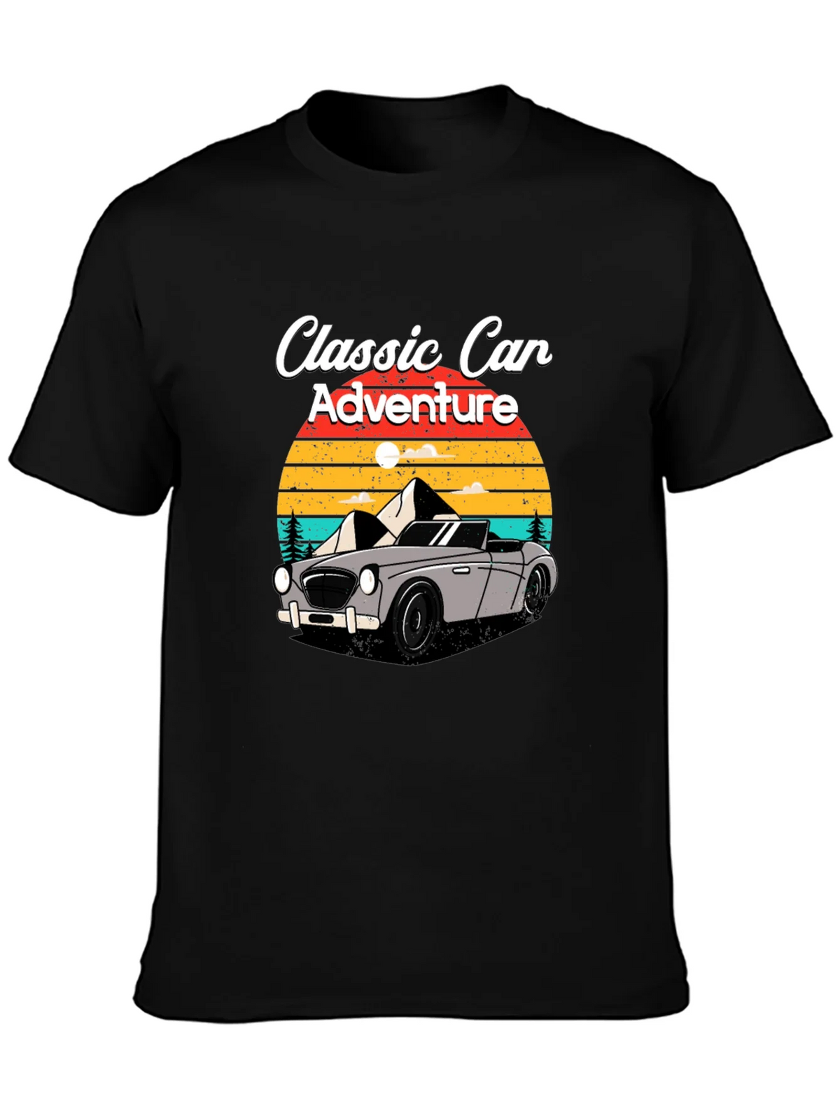 Classic Car Adventure T-Shirt - Retro Design product image 2