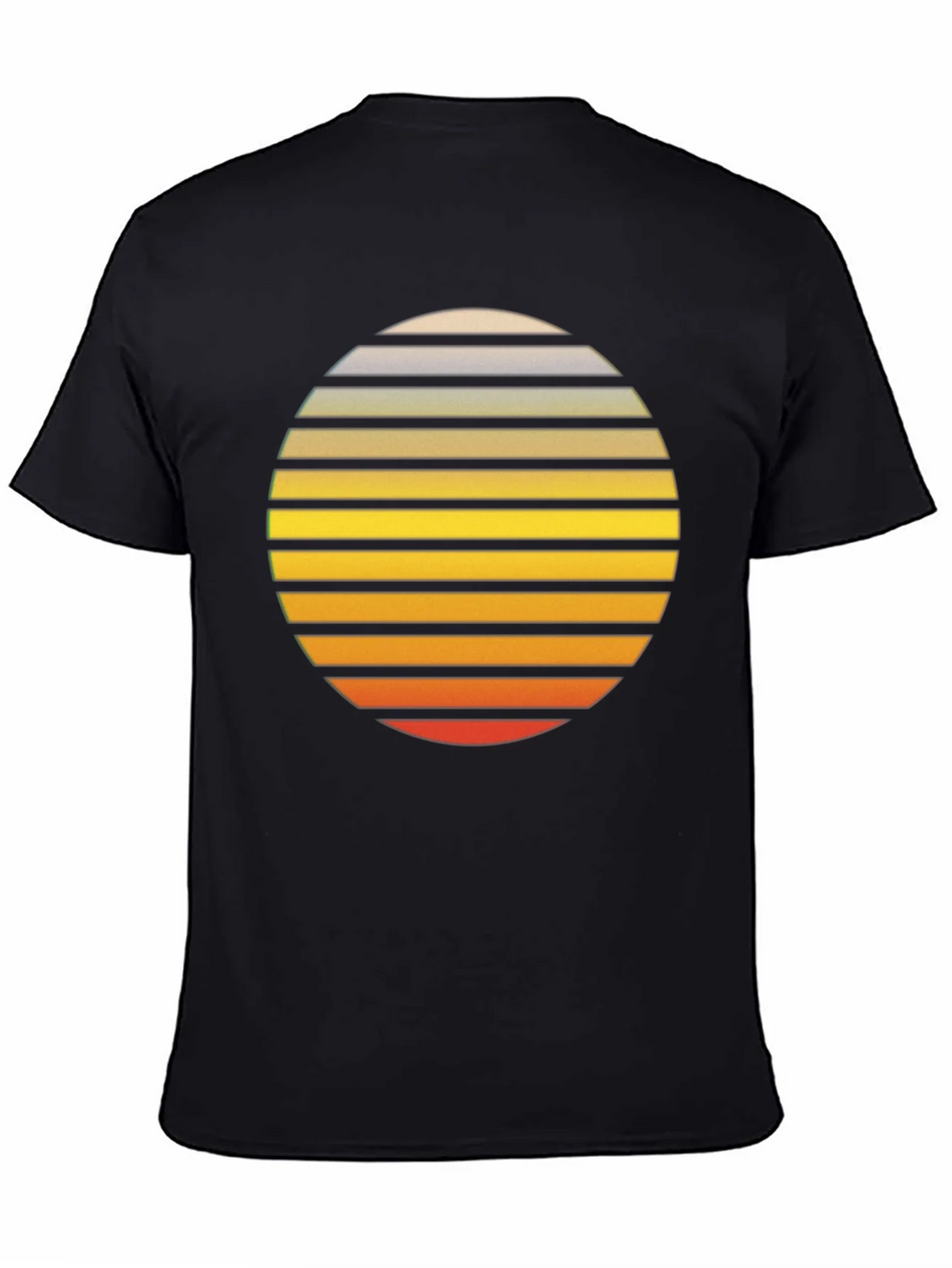 Retro Sunset Graphic T-Shirt product image 1