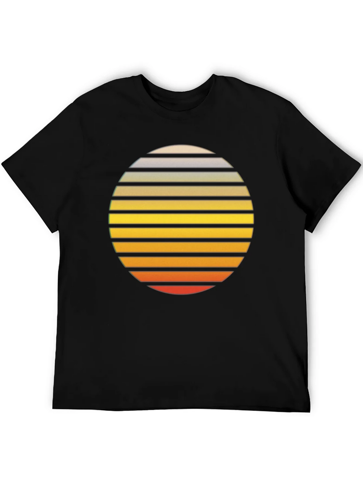 Retro Sunset Graphic T-Shirt product image 2