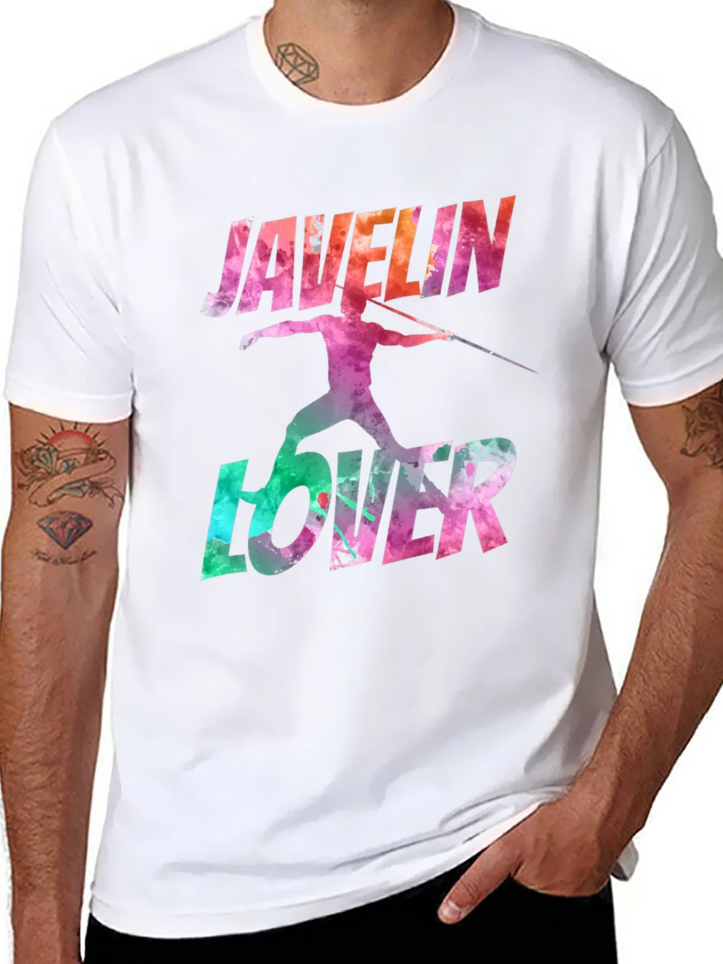 Javelin Lover Graphic T-Shirt - Sports Fan Tee product image 7