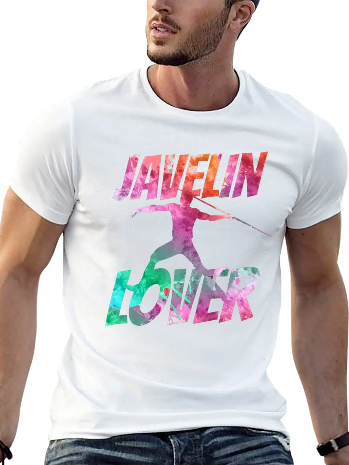 Javelin Lover Graphic T-Shirt - Sports Fan Tee product image 12