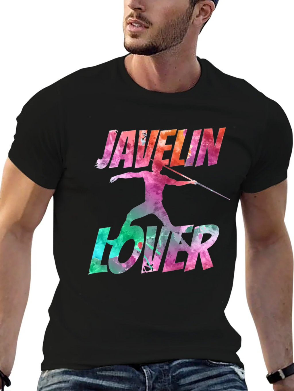 Javelin Lover Graphic T-Shirt - Sports Fan Tee product image 6