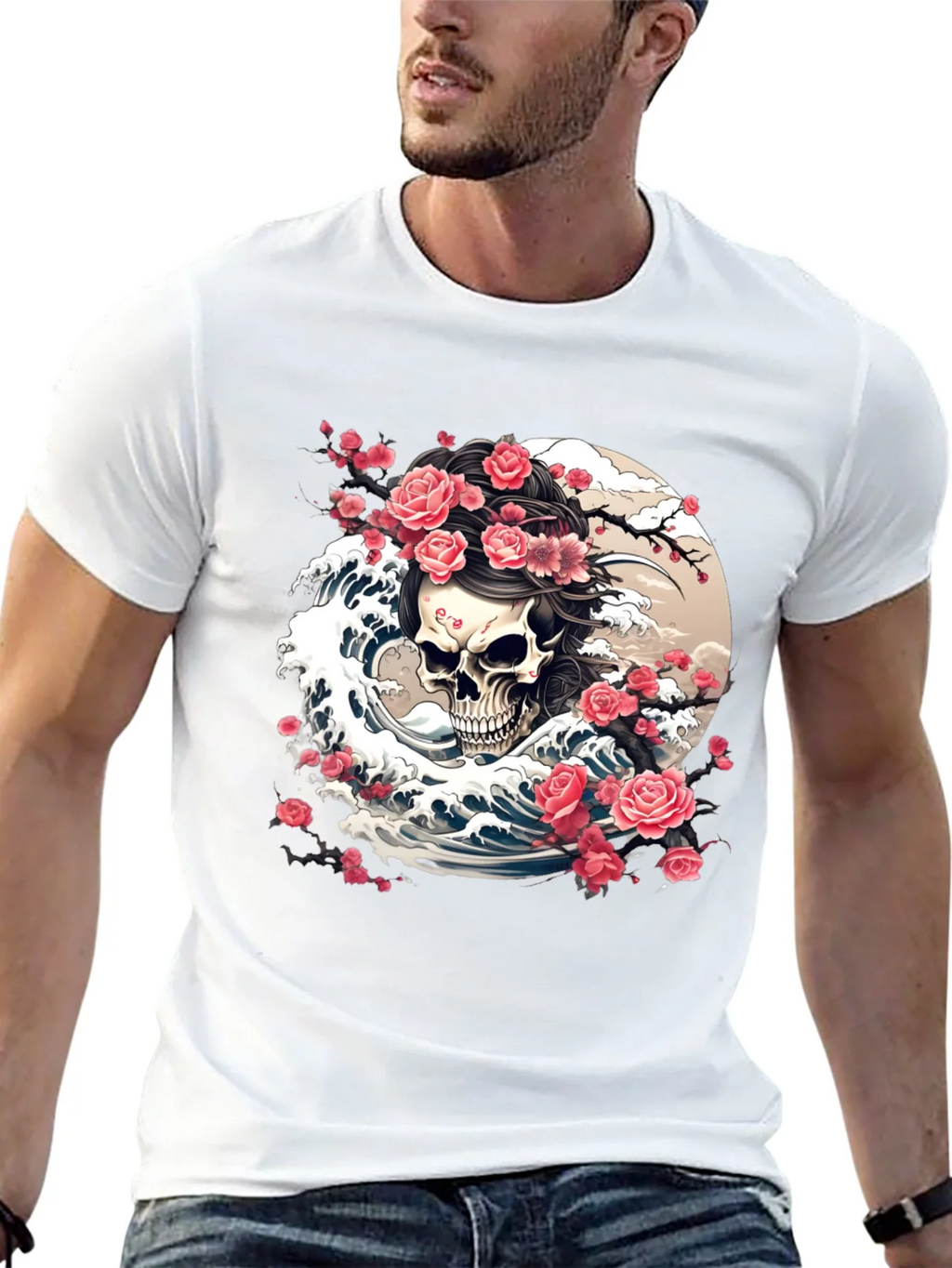 Skull & Roses Graphic Tee product image 12