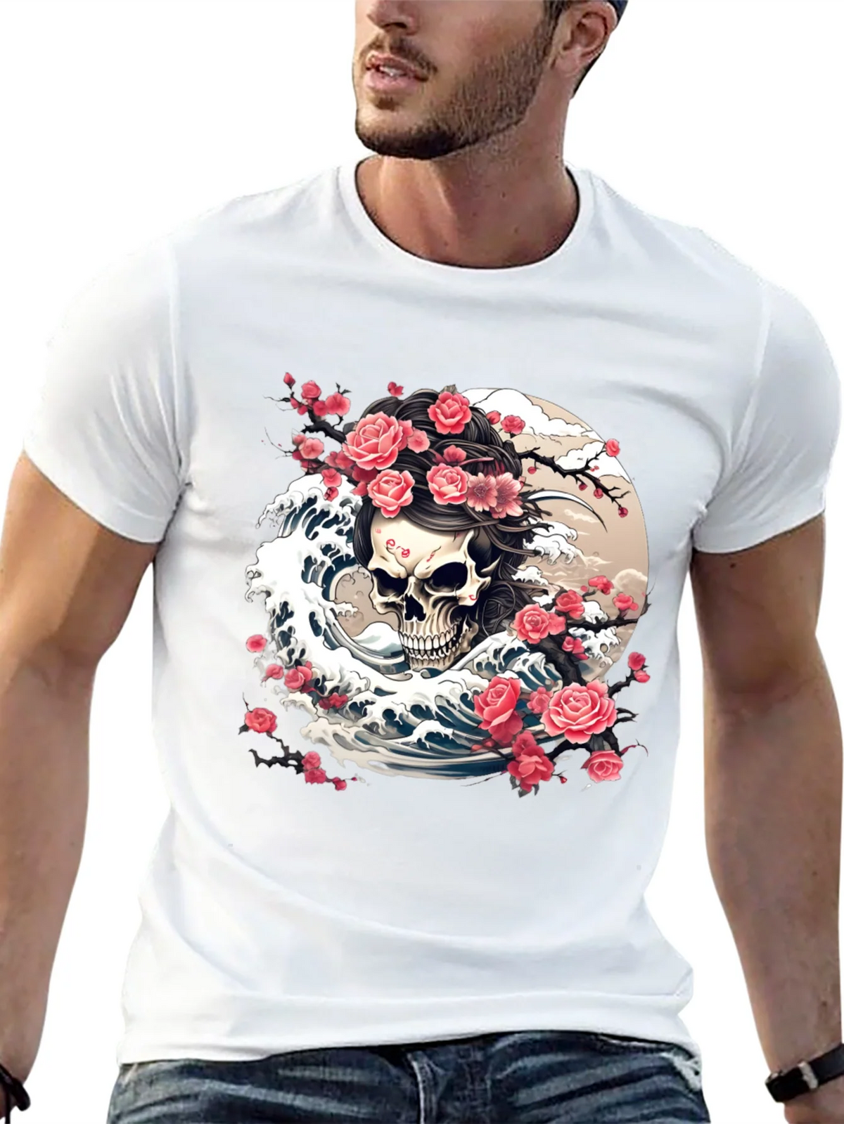Skull & Roses Graphic Tee product image 12