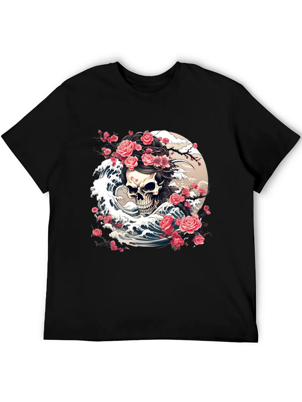 Skull & Roses Graphic Tee product image 5