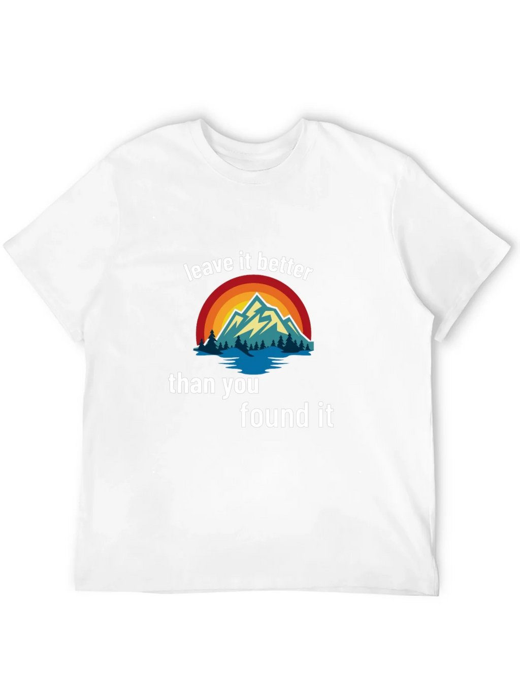 Leave It Better T-Shirt - Mountain Graphic Tee product image 9