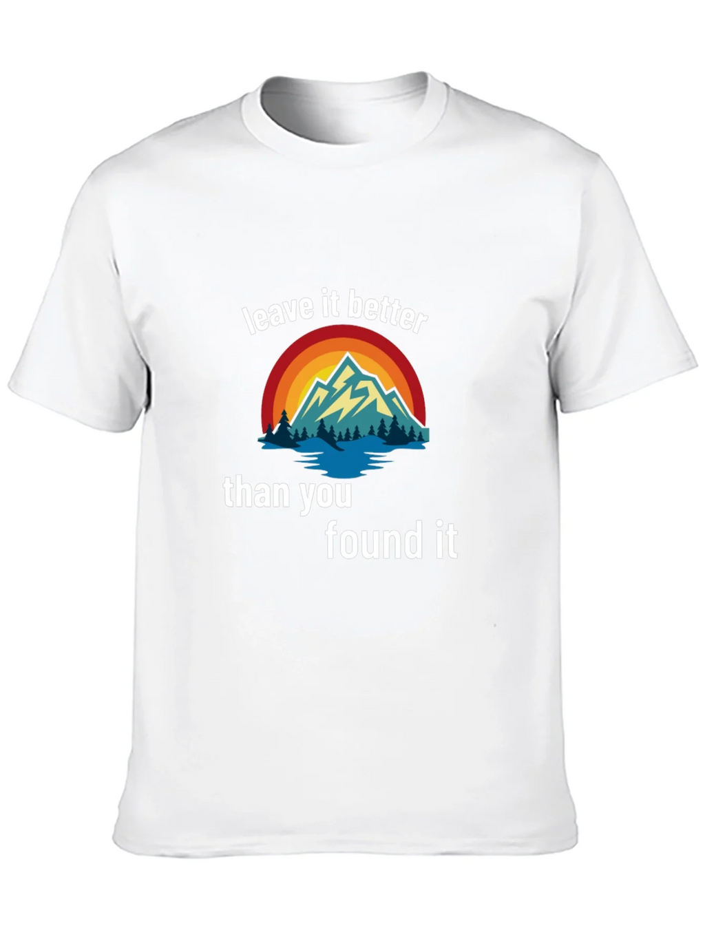 Leave It Better T-Shirt - Mountain Graphic Tee product image 8