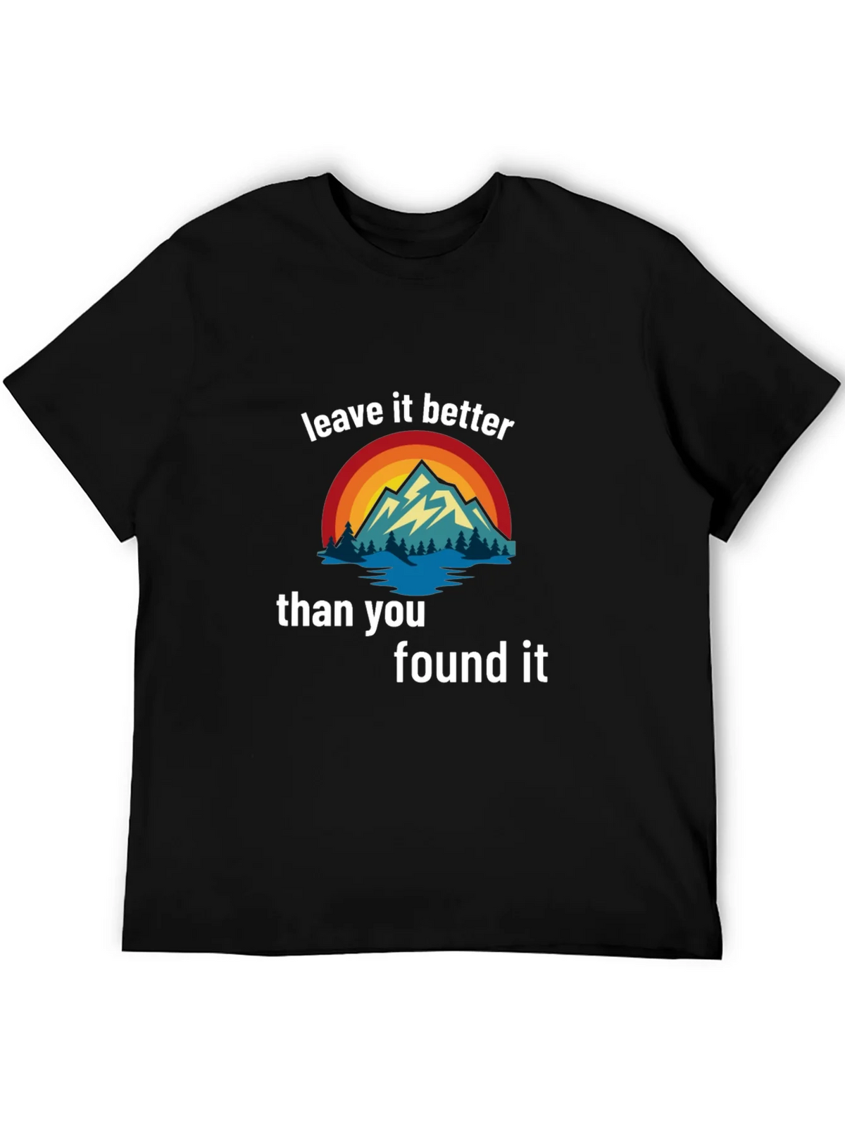 Leave It Better T-Shirt - Mountain Graphic Tee product image 4