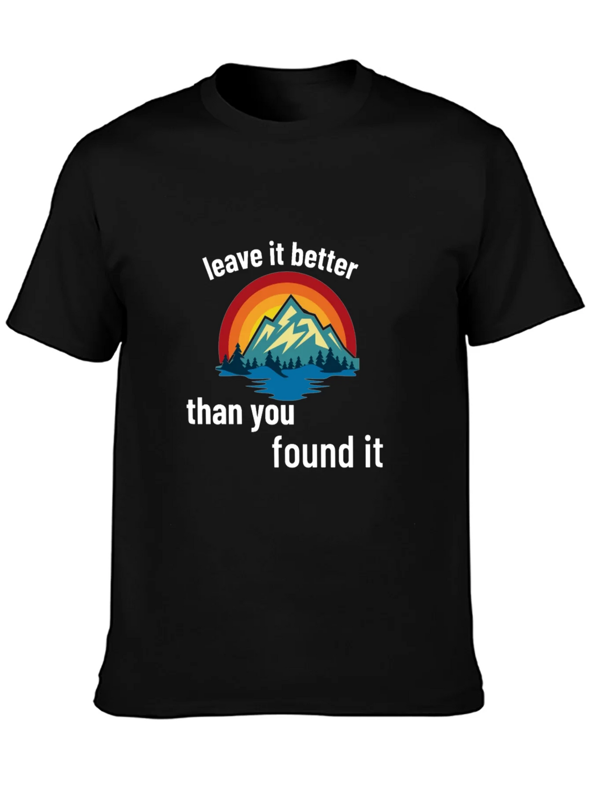 Leave It Better T-Shirt - Mountain Graphic Tee product image 2