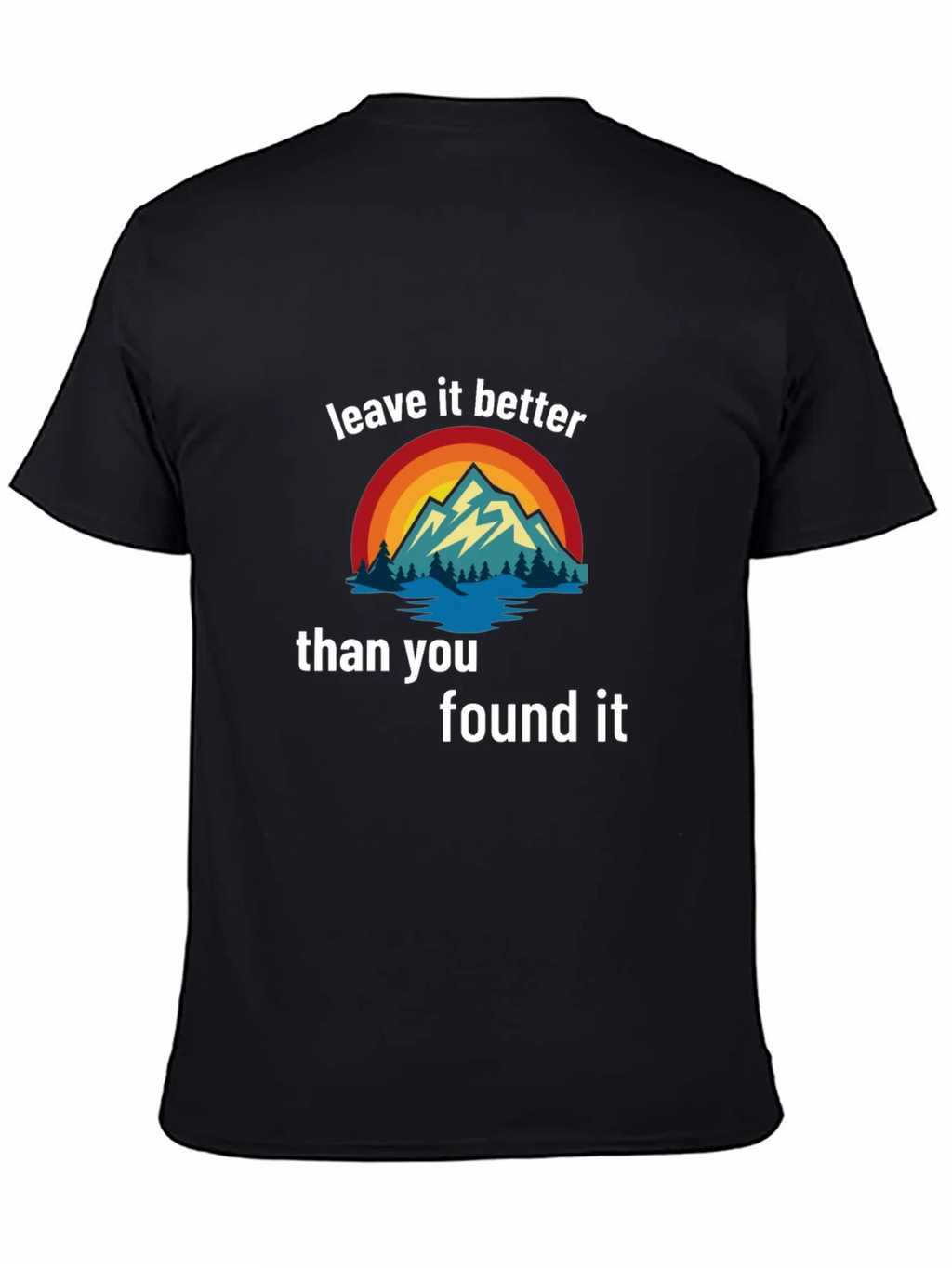 Leave It Better T-Shirt - Mountain Graphic Tee product image 3