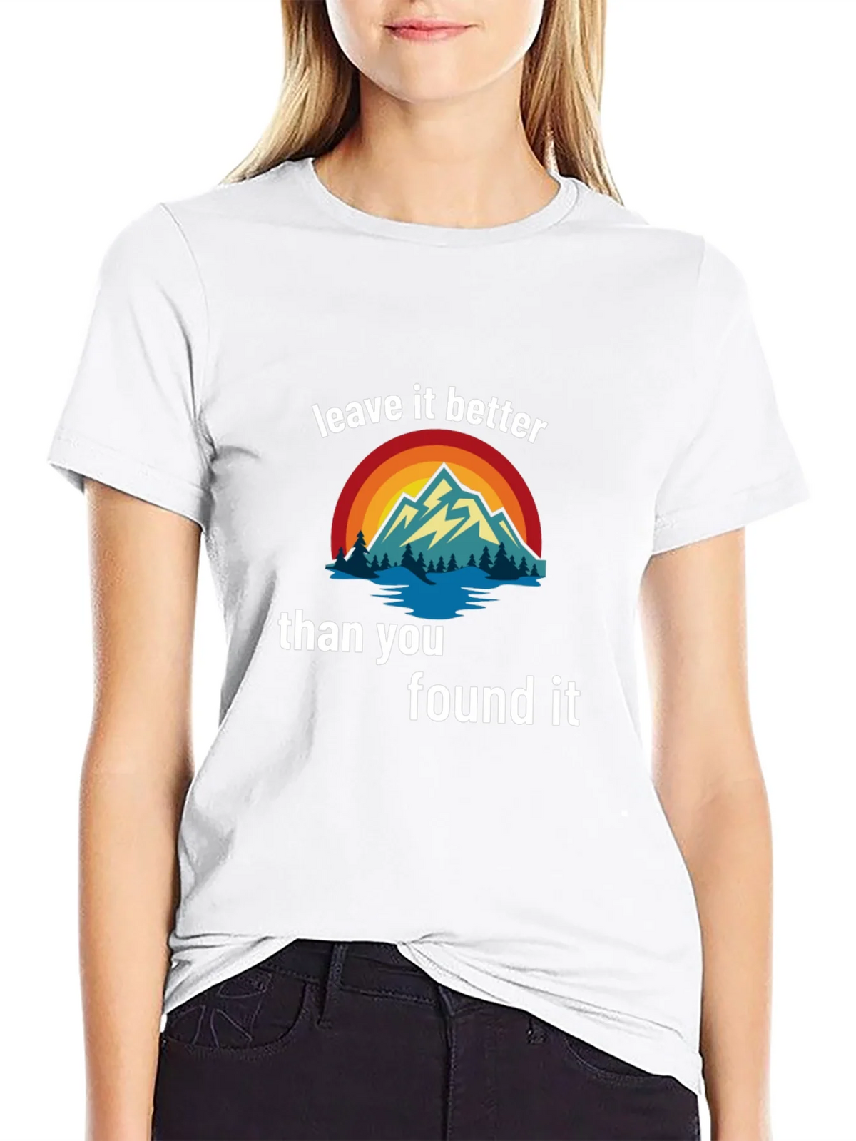 Leave It Better T-Shirt - Mountain Graphic Tee product image 7