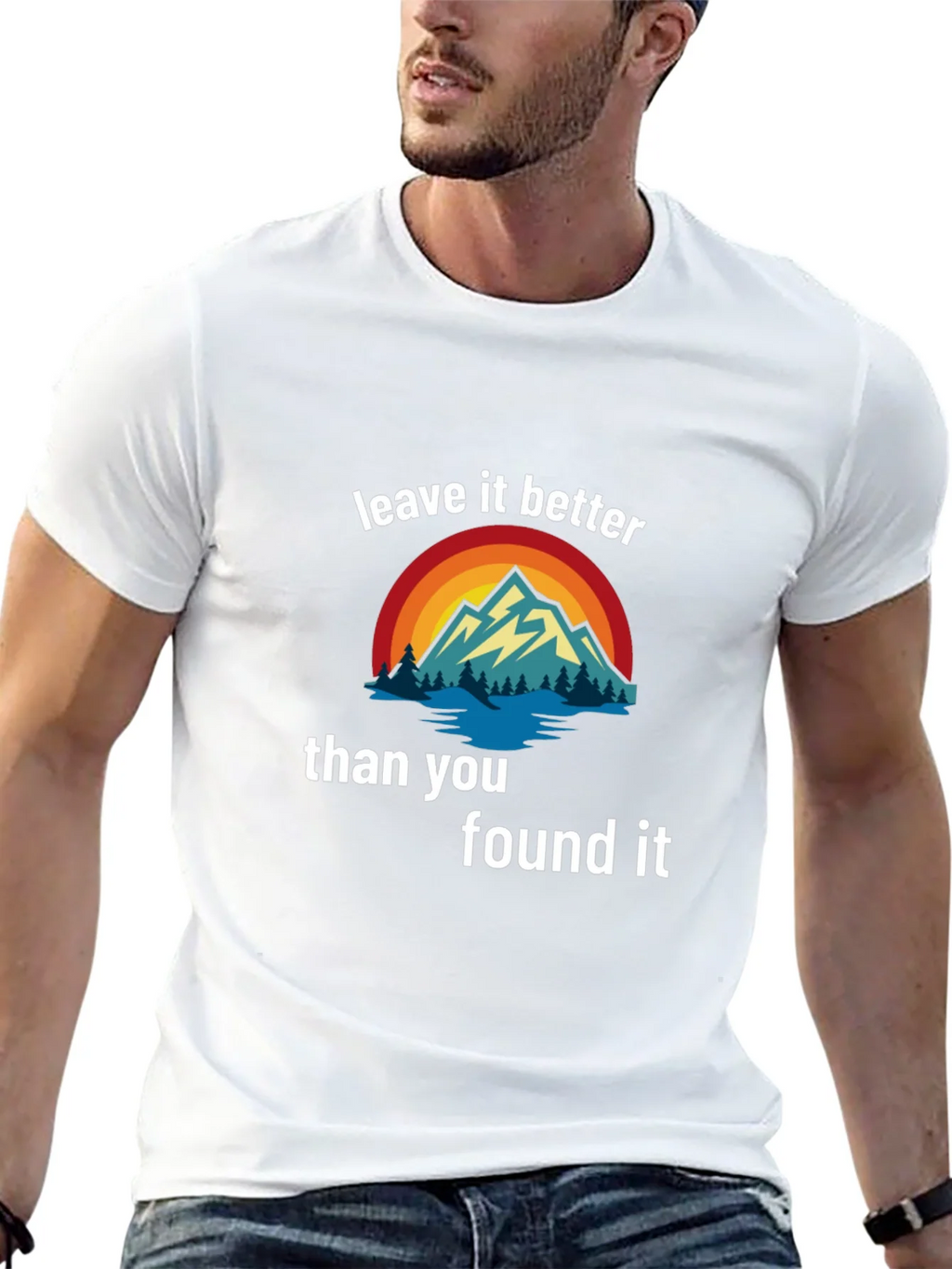 Leave It Better T-Shirt - Mountain Graphic Tee product image 10