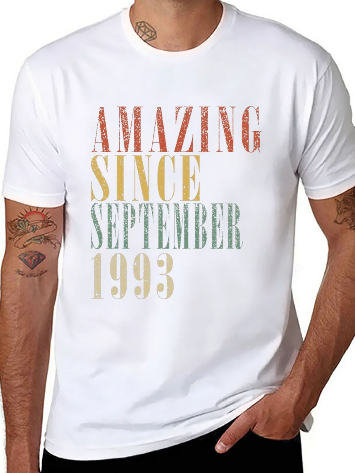 Amazing Since September 1993 T-Shirt product image 5