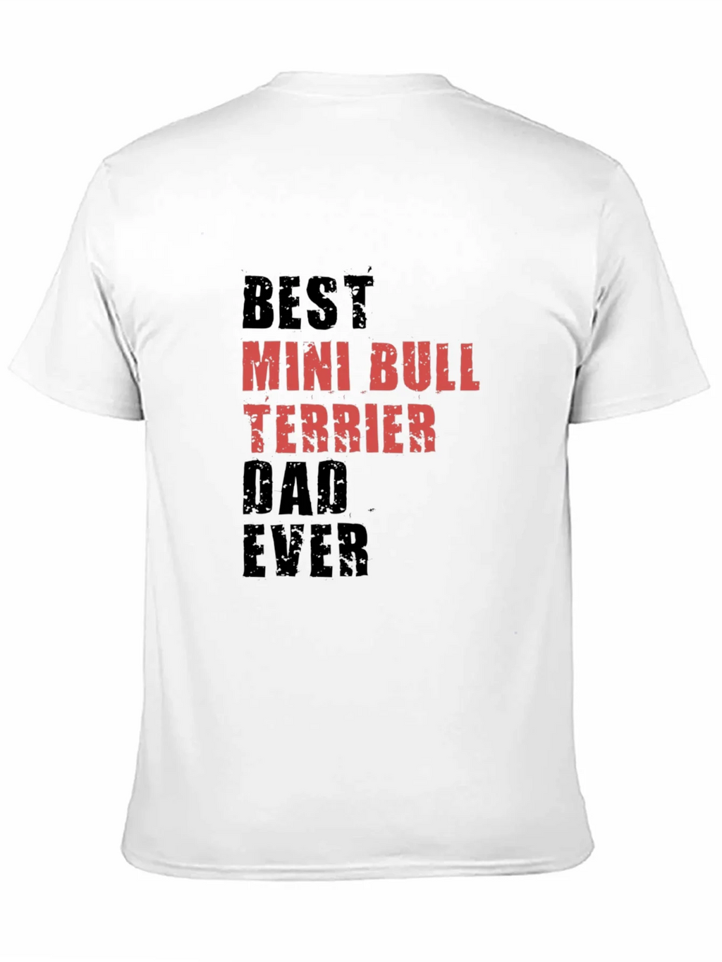 Best Mini Bull Terrier Dad Ever Black Tee product image 9