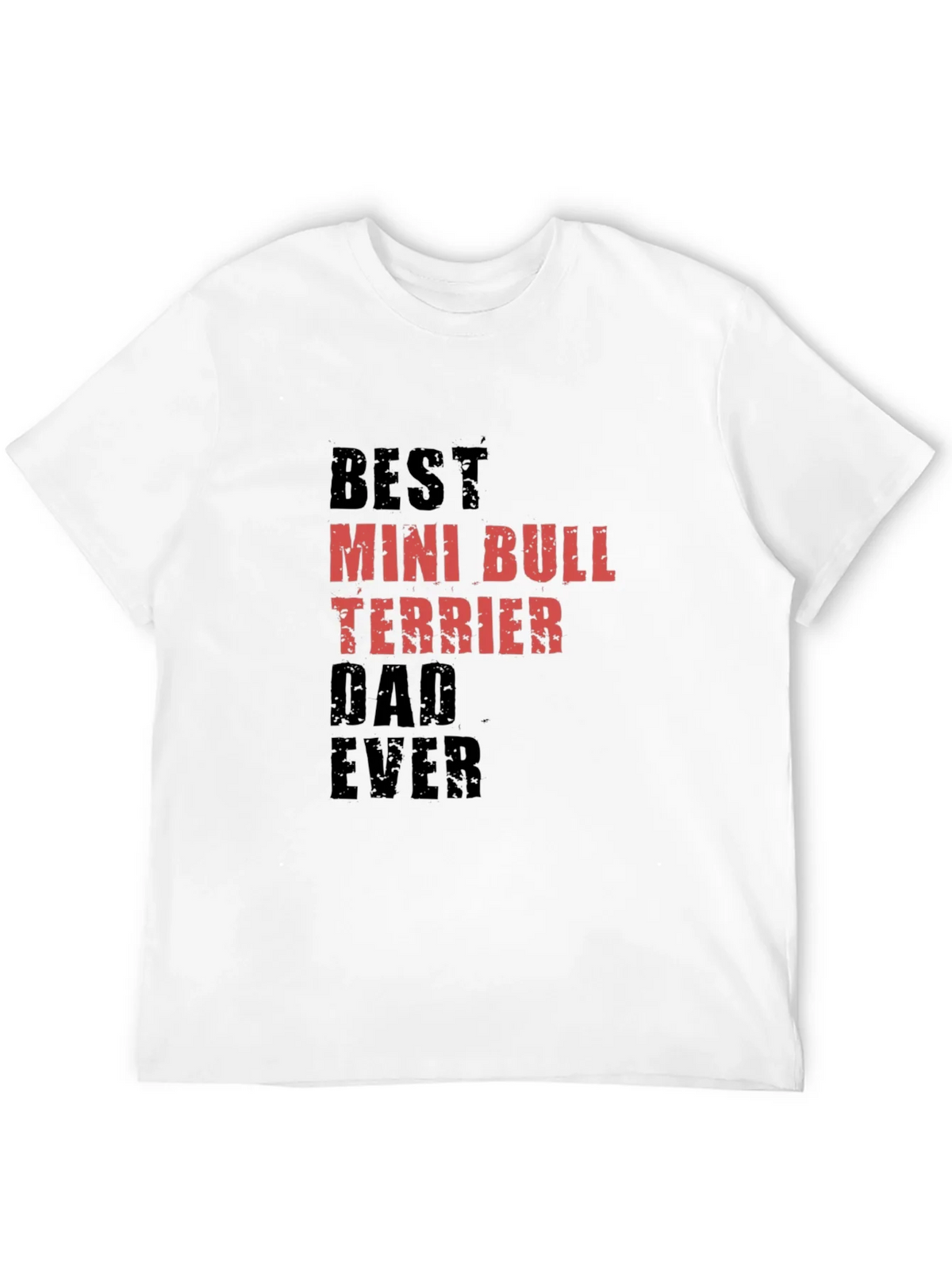 Best Mini Bull Terrier Dad Ever Black Tee product image 10