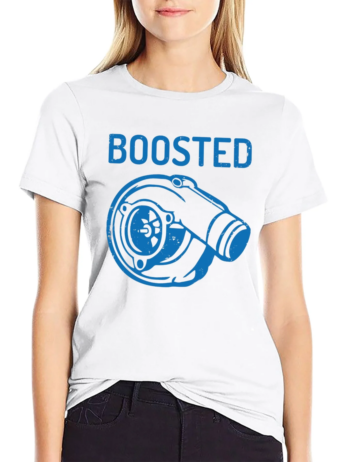 Boosted Turbo Black T-Shirt product image 8