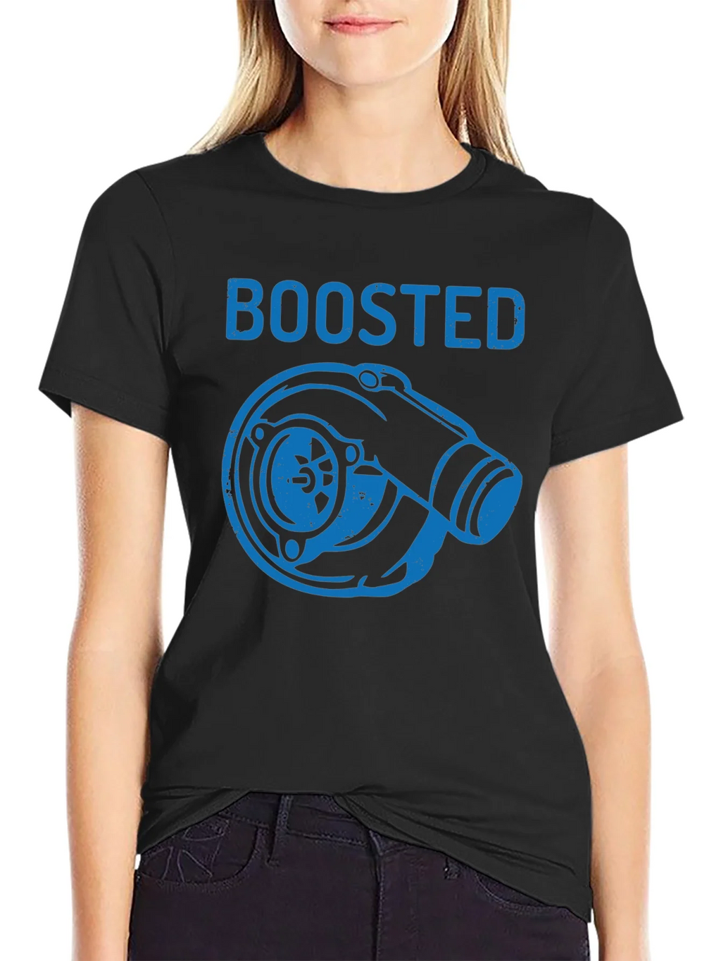Boosted Turbo Black T-Shirt product image 2