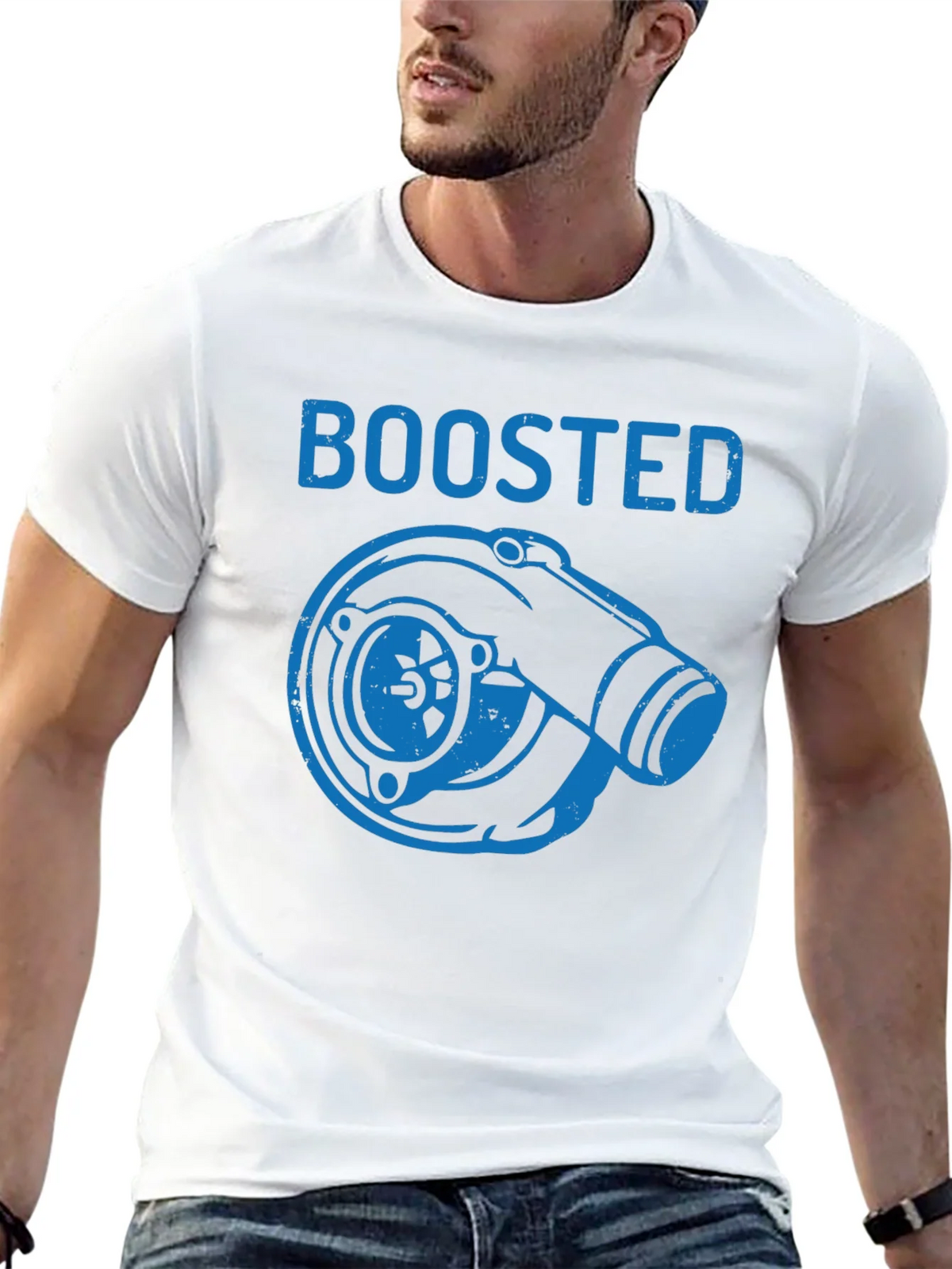 Boosted Turbo Black T-Shirt product image 12