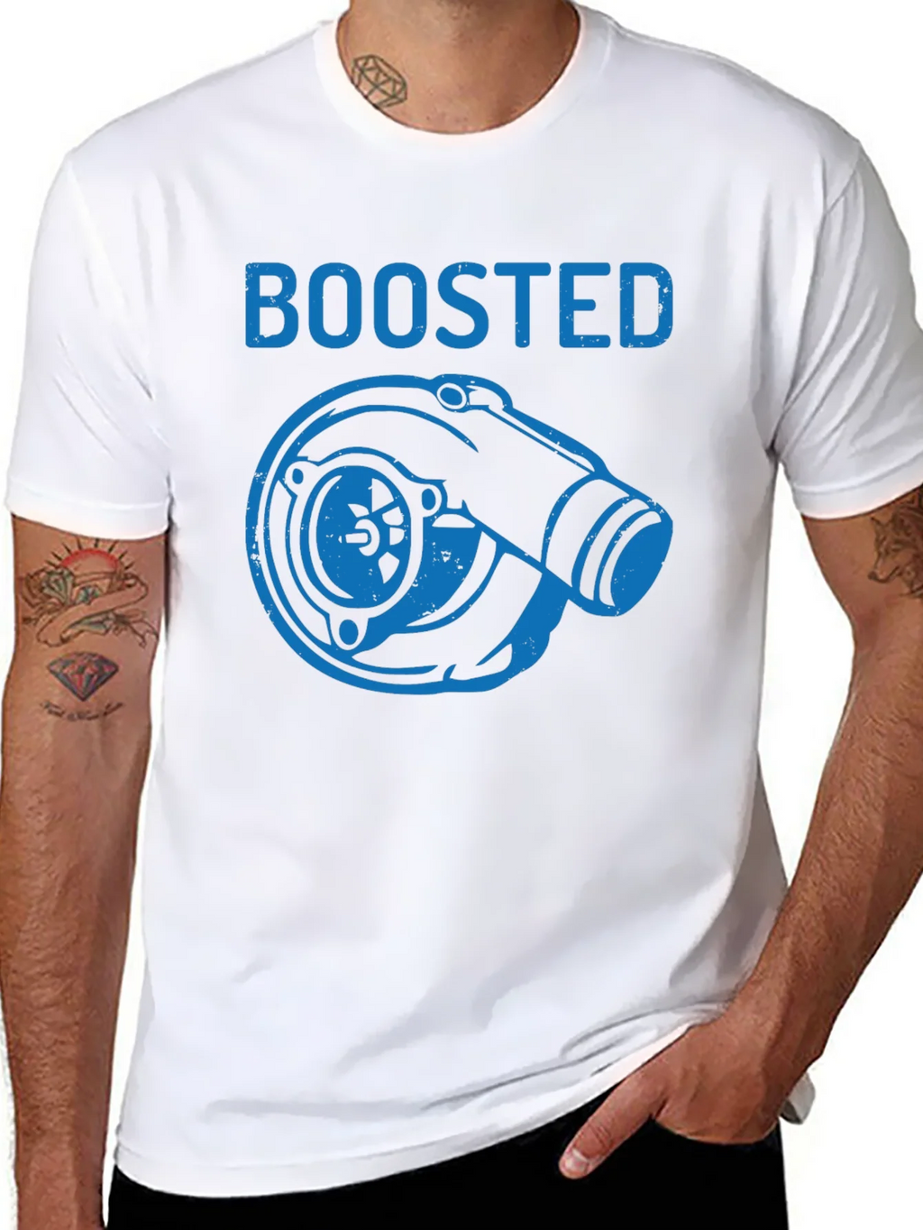 Boosted Turbo Black T-Shirt product image 7