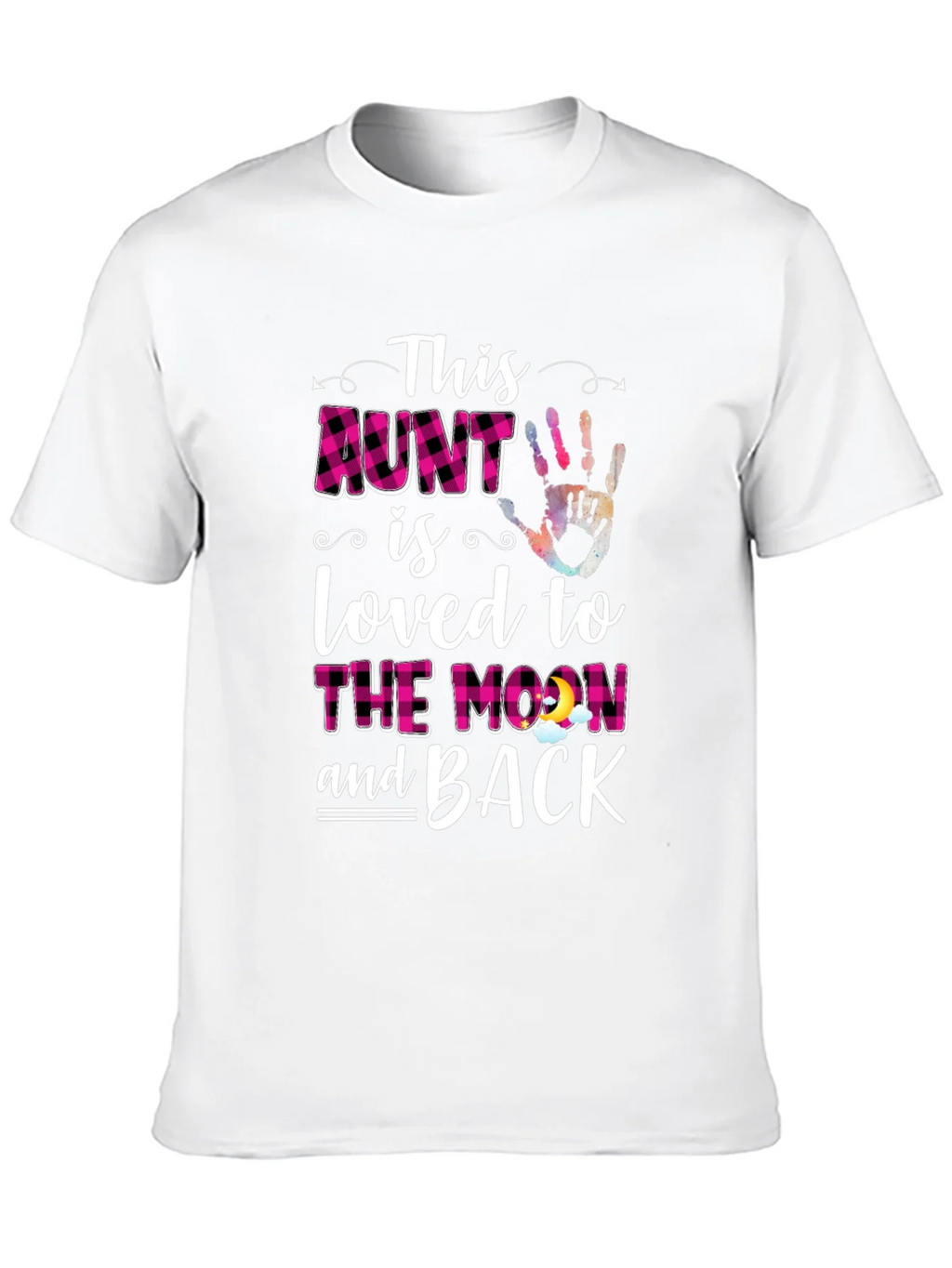 Loved Aunt Graphic T-Shirt - Black product image 8