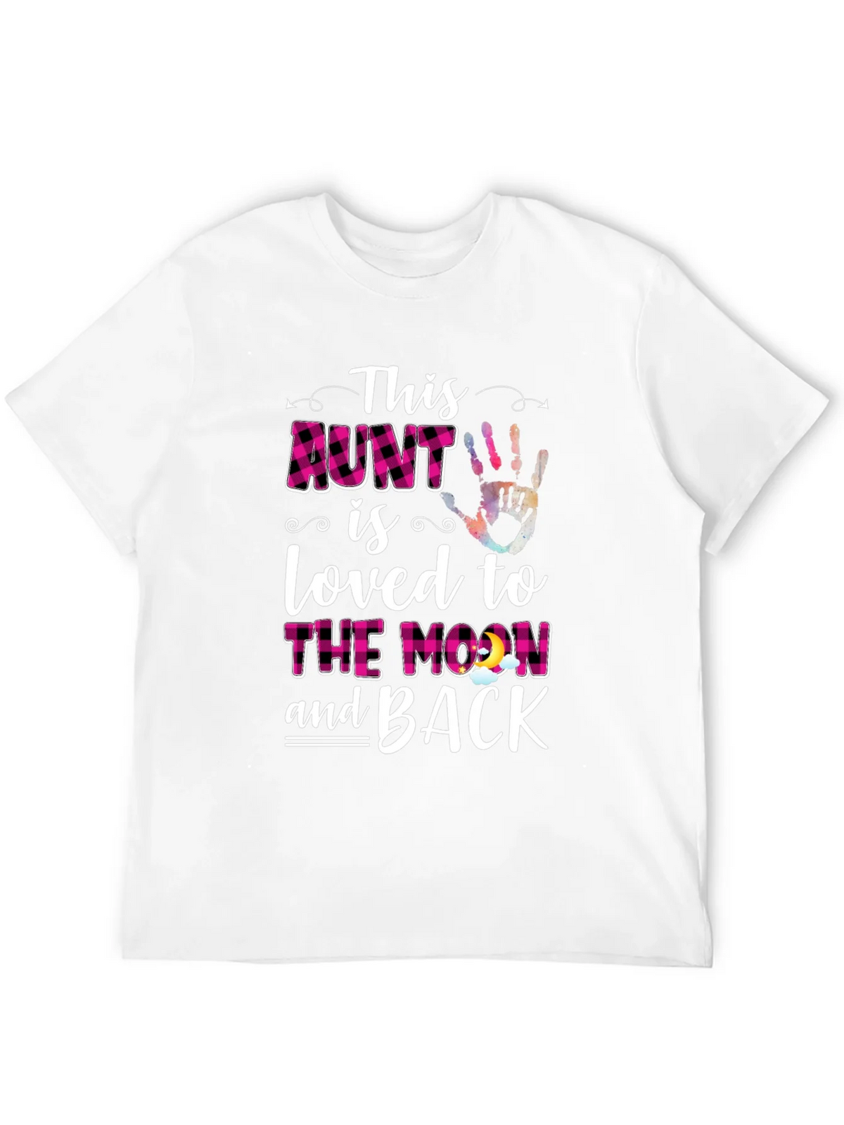 Loved Aunt Graphic T-Shirt - Black product image 9