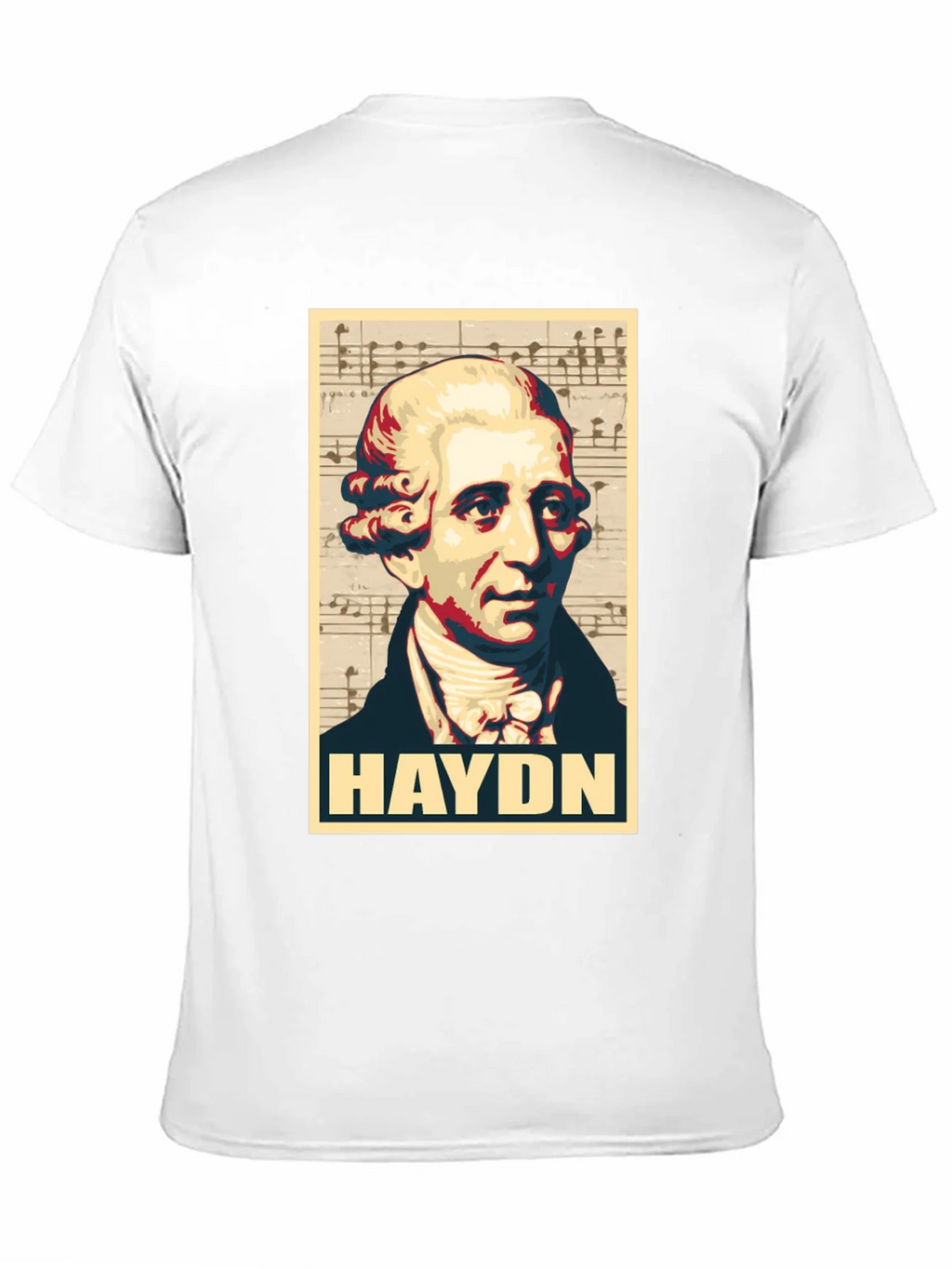 Haydn Portrait Graphic Tee - Classical Music Fan T-Shirt product image 10