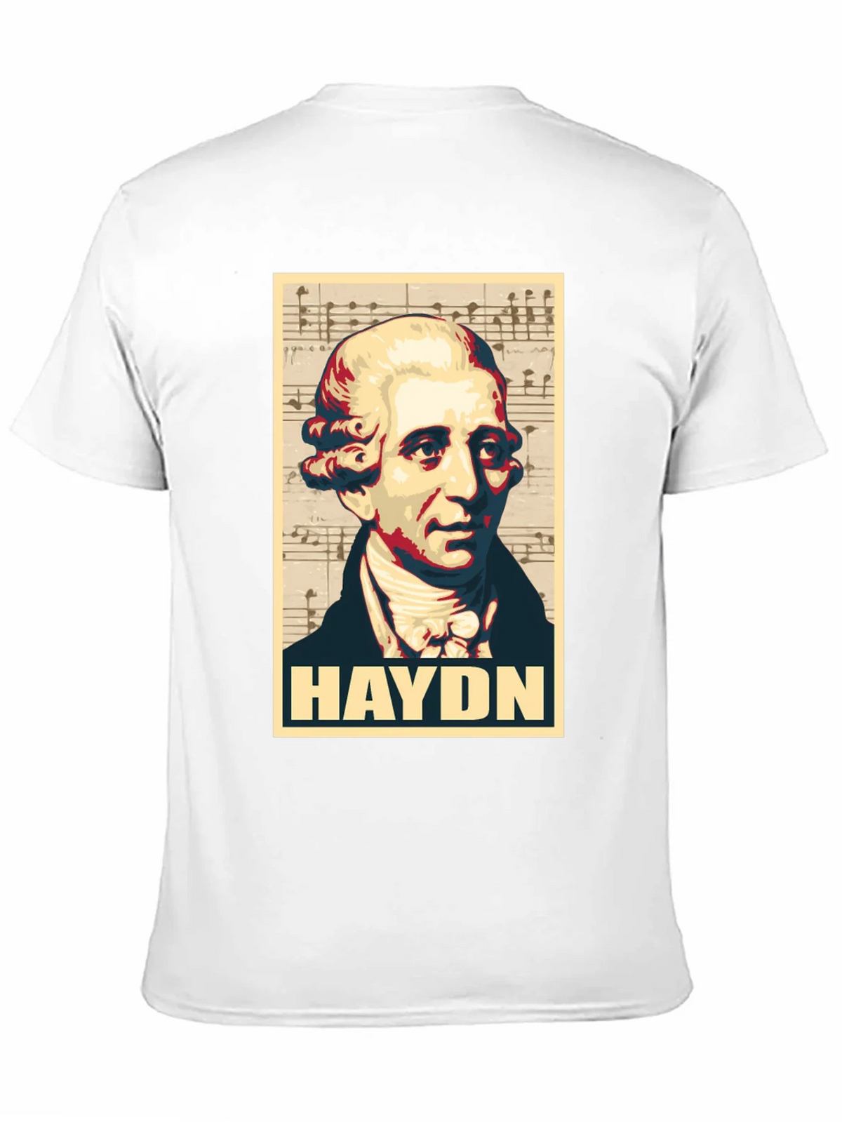 Haydn Portrait Graphic Tee - Classical Music Fan T-Shirt product image 10
