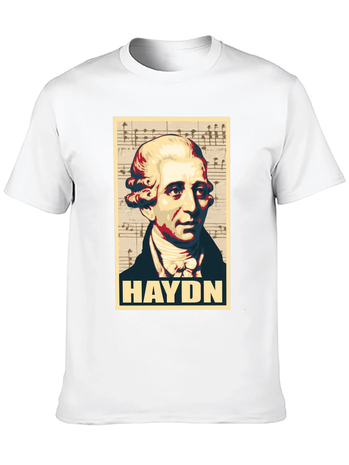Haydn Portrait Graphic Tee - Classical Music Fan T-Shirt product image 9