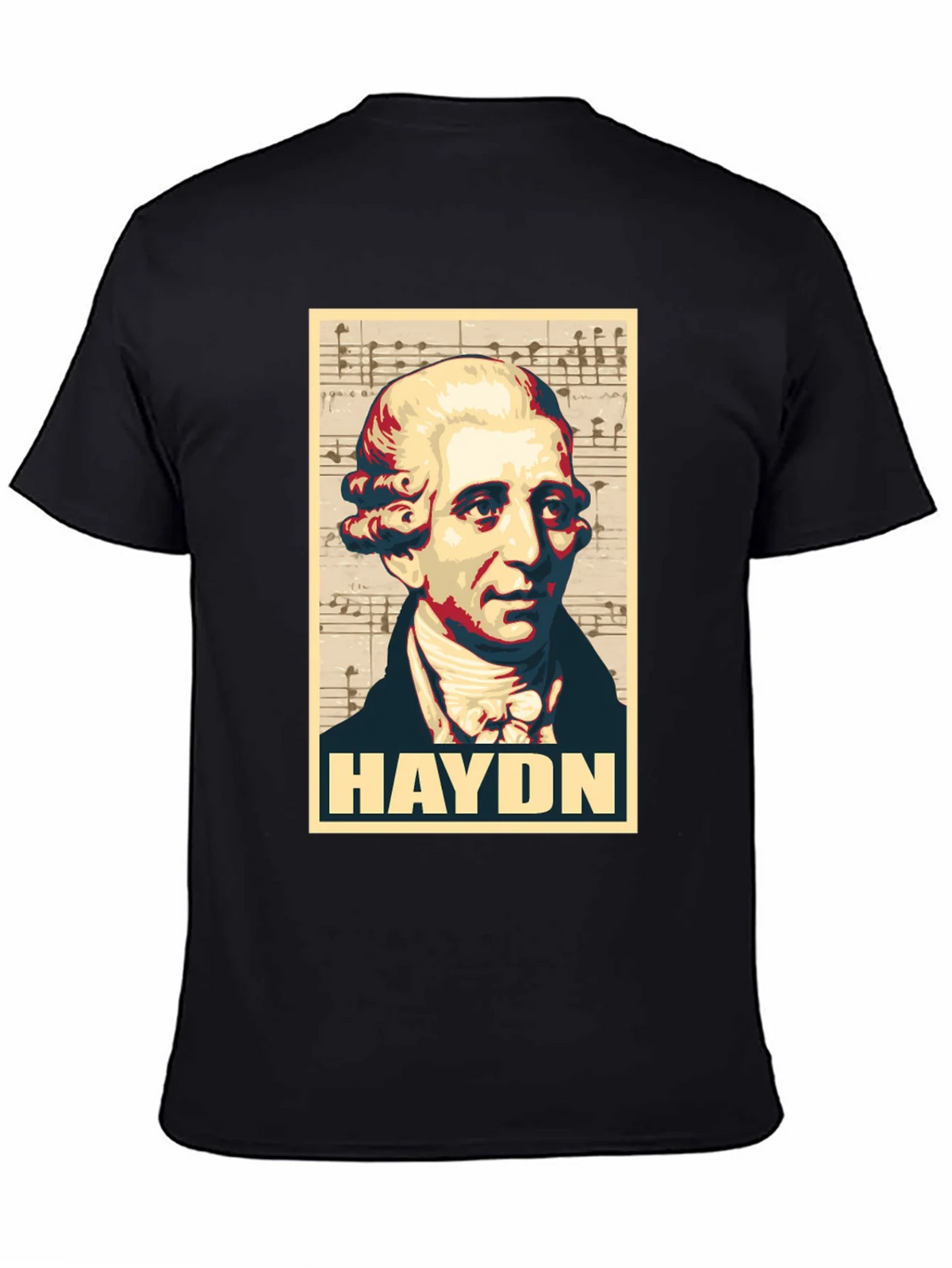 Haydn Portrait Graphic Tee - Classical Music Fan T-Shirt product image 4