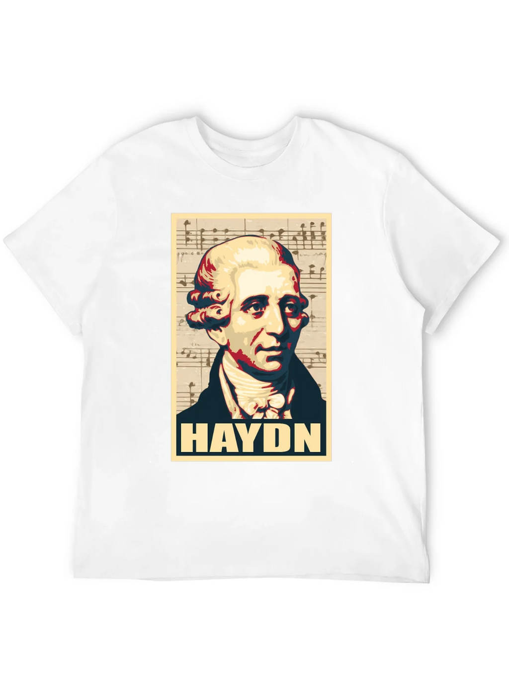 Haydn Portrait Graphic Tee - Classical Music Fan T-Shirt product image 11