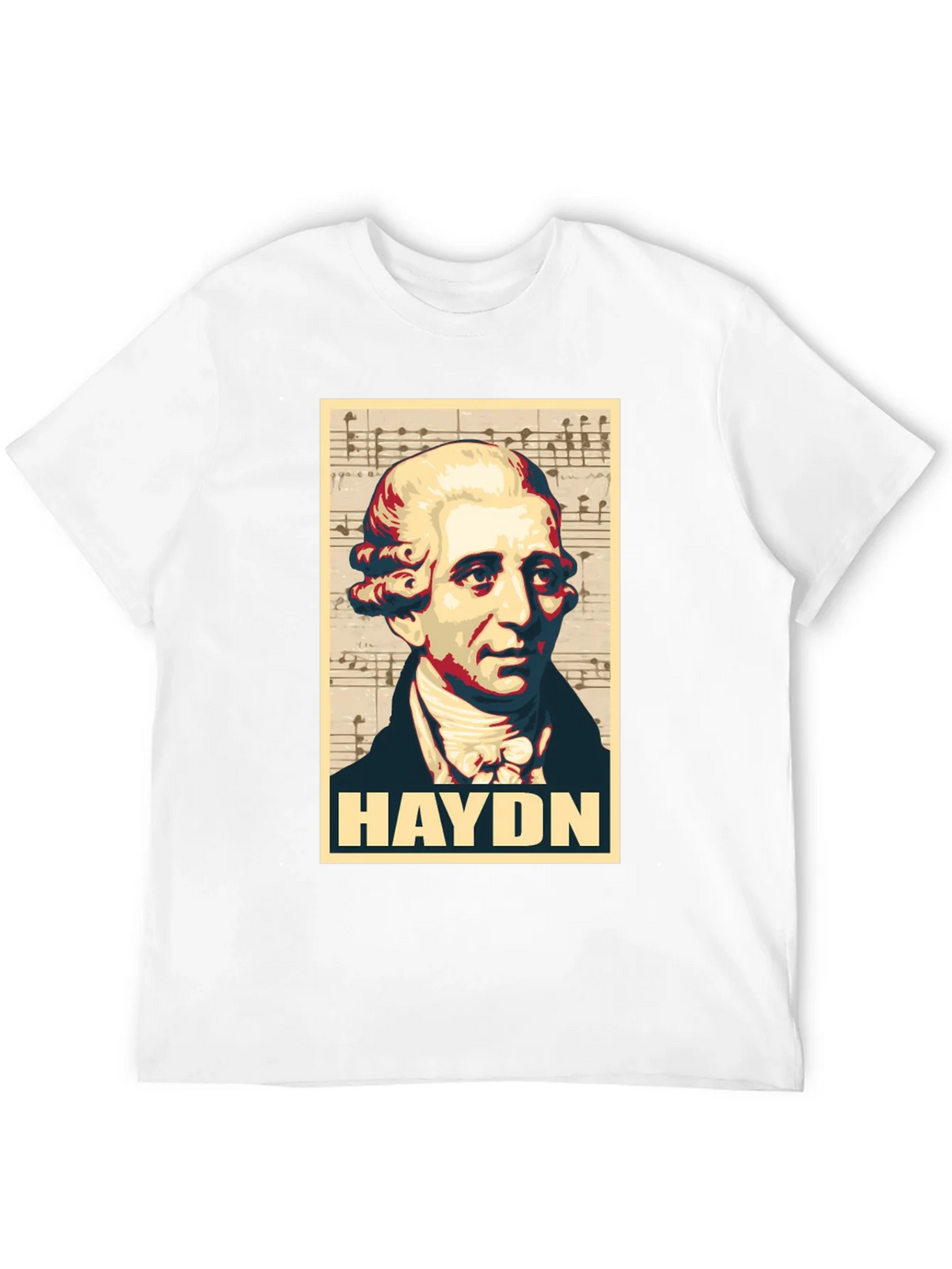 Haydn Portrait Graphic Tee - Classical Music Fan T-Shirt product image 11