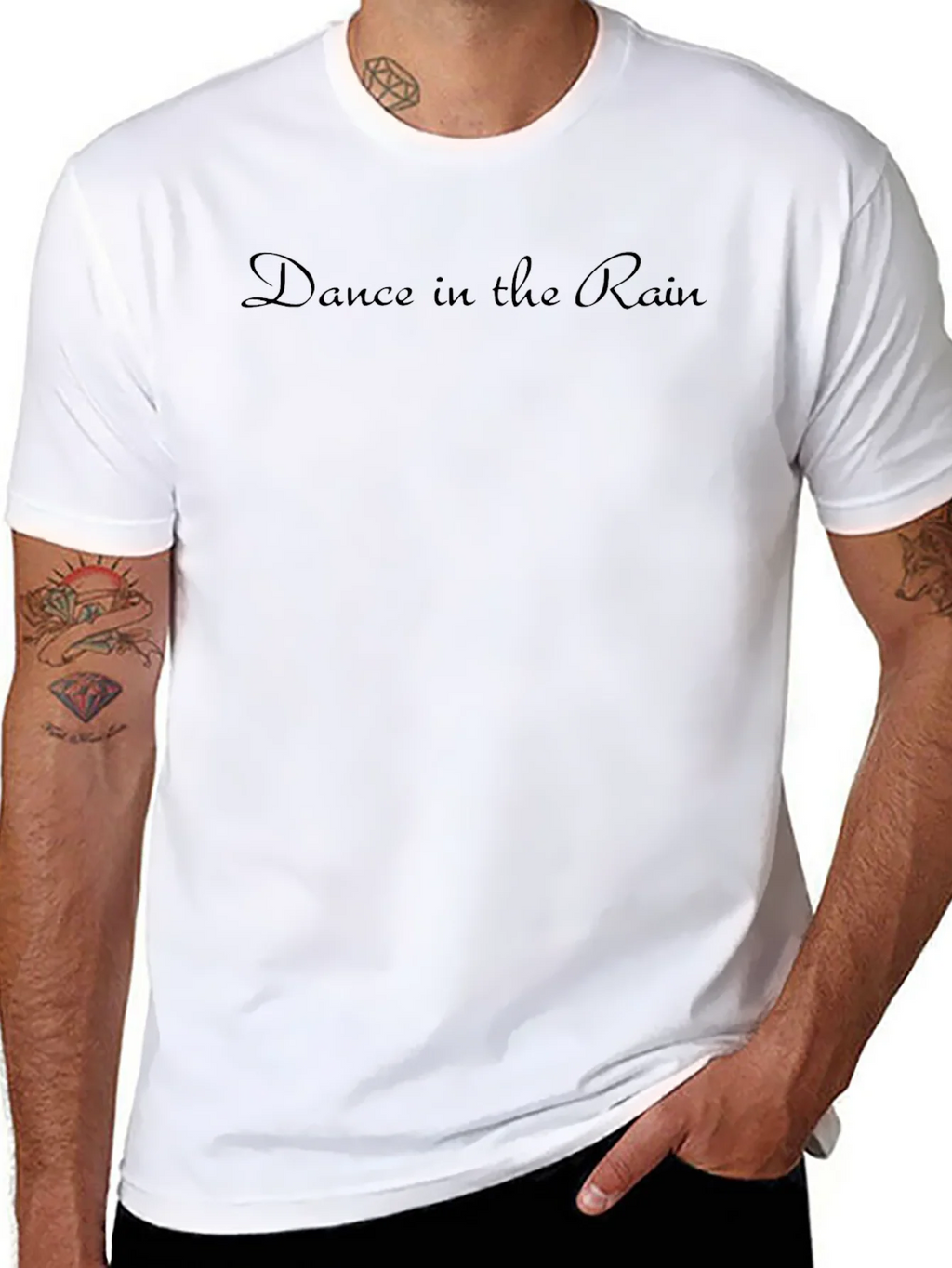 Dance in the Rain Black T-Shirt product image 7