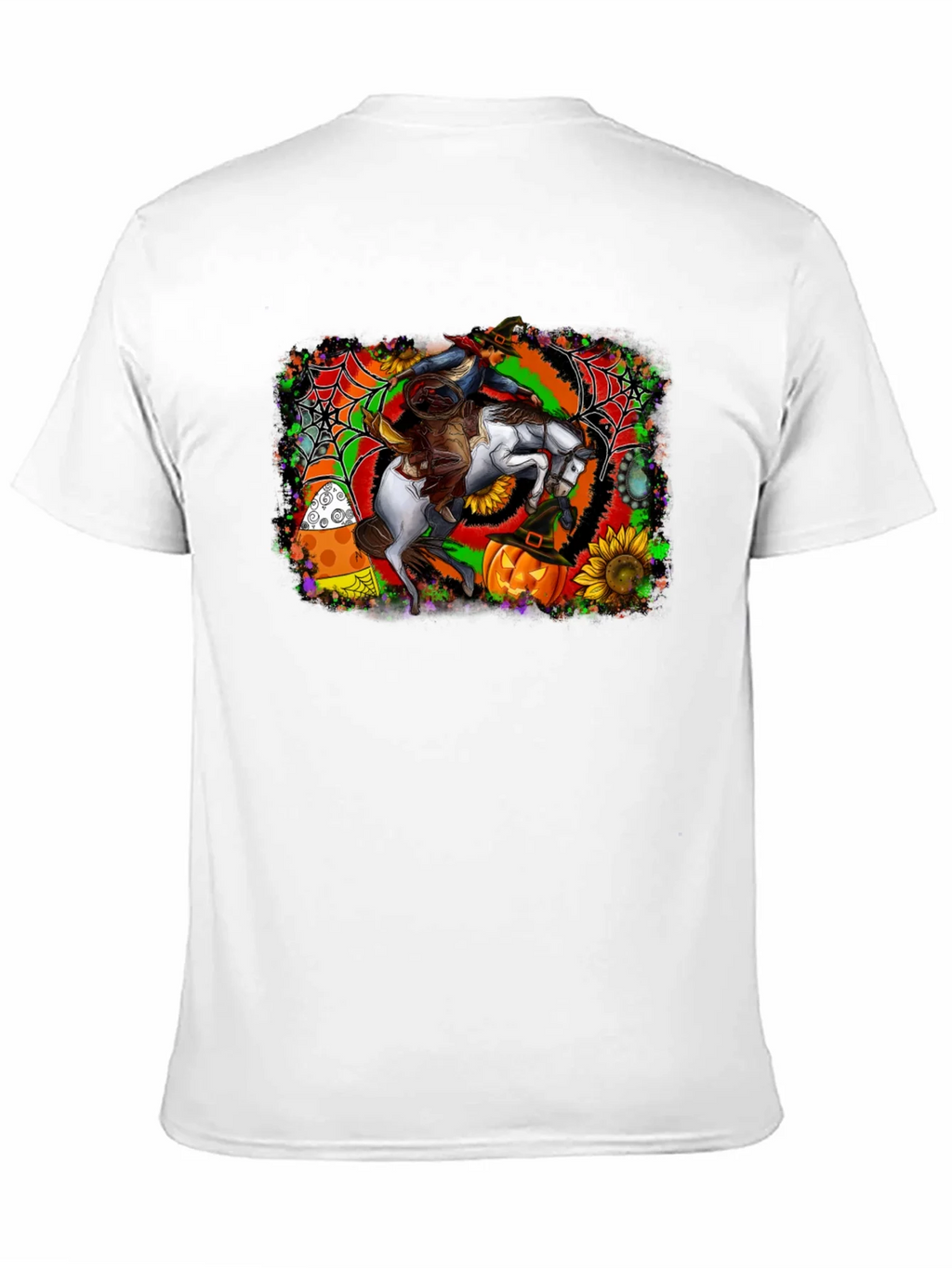 Halloween Horse Rider T-Shirt - Spooky Season Apparel product image 10