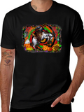 Halloween Horse Rider T-Shirt - Spooky Season Apparel product image 1