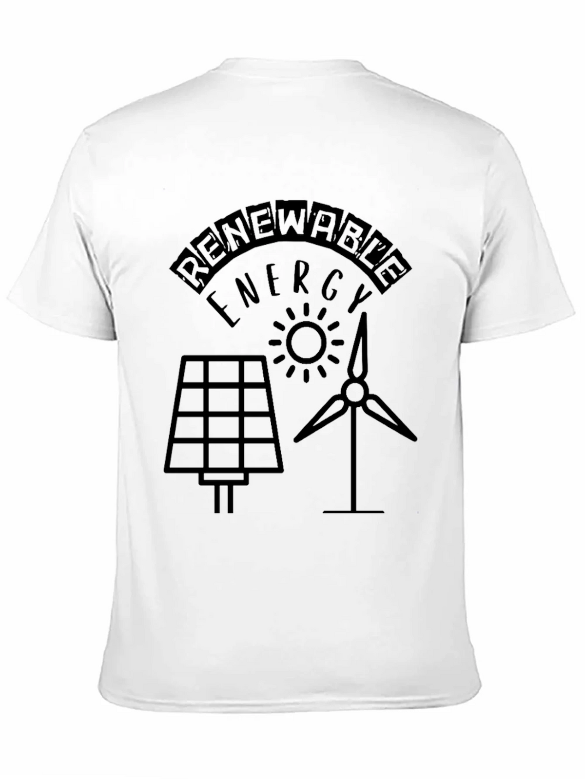 Renewable Energy T-Shirt Solar Wind product image 5
