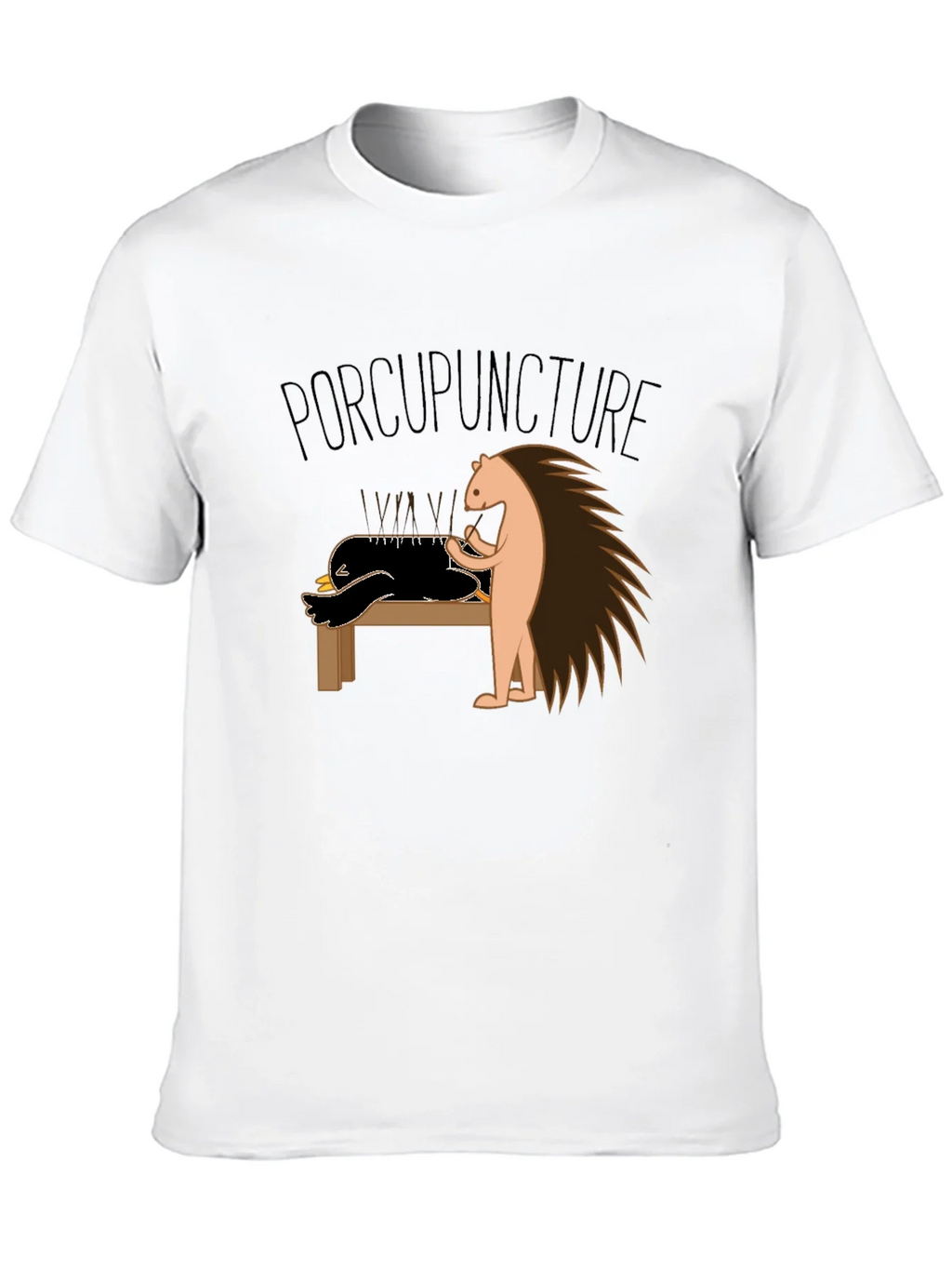 Funny Porcupuncture T-Shirt - Acupuncture Pun Tee product image 9
