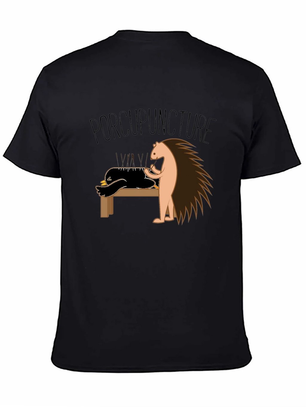 Funny Porcupuncture T-Shirt - Acupuncture Pun Tee product image 4