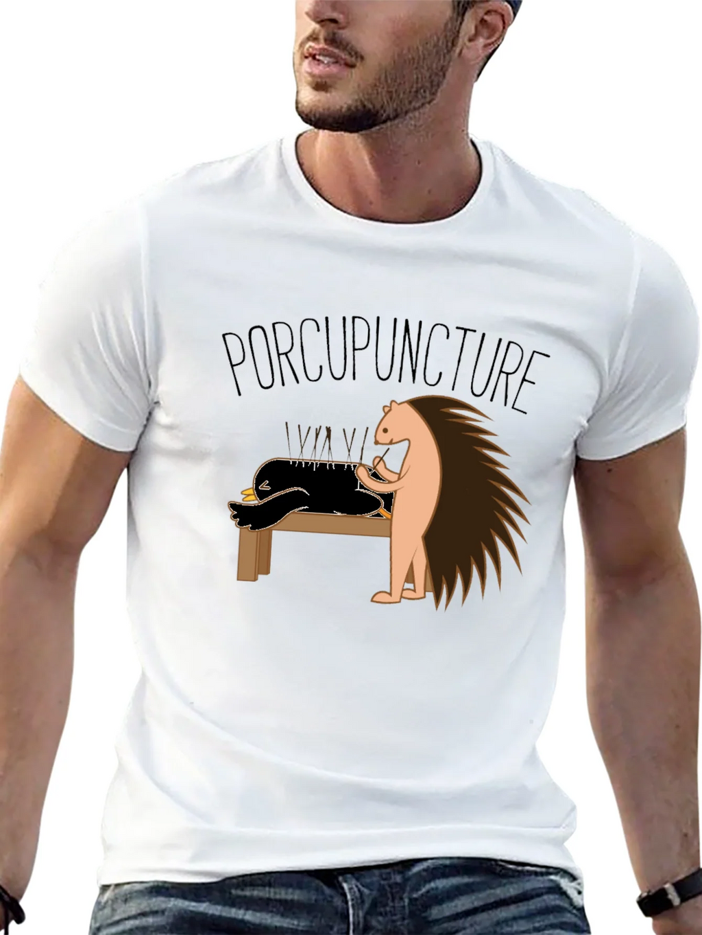 Funny Porcupuncture T-Shirt - Acupuncture Pun Tee product image 12