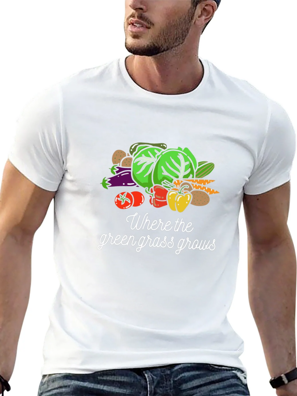 Where the Green Grass Grows Graphic Tee product image 6