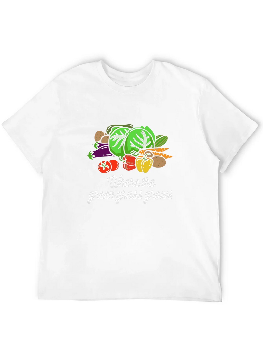 Where the Green Grass Grows Graphic Tee product image 5