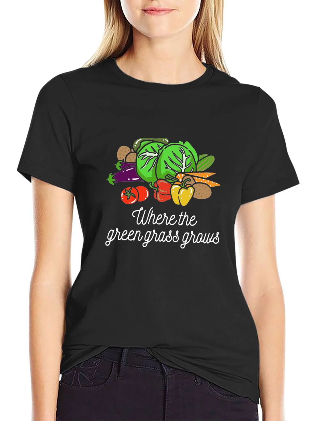 Where the Green Grass Grows Graphic Tee product image 2