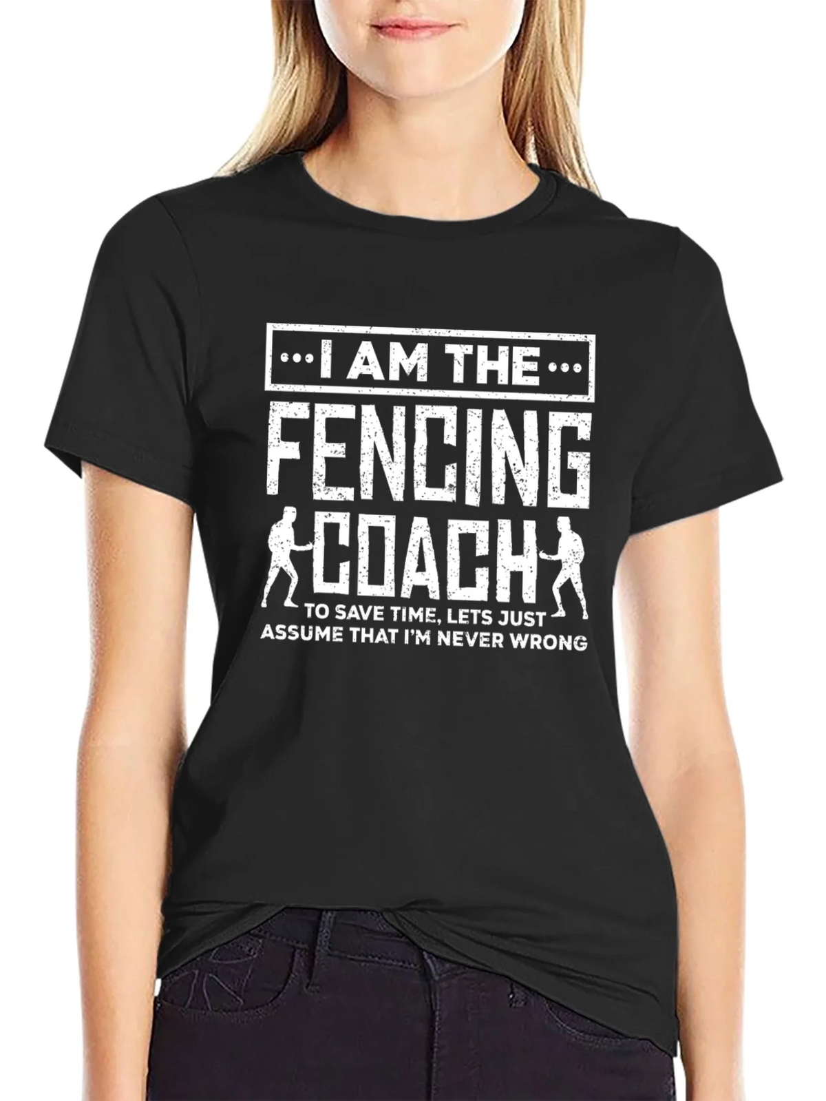 I Am The Fencing Coach T-Shirt product image 2