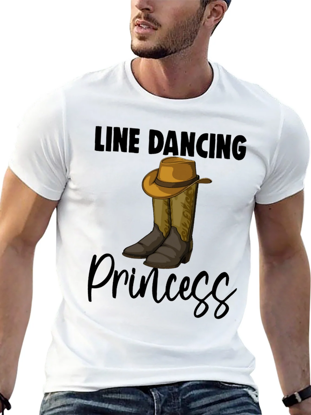Line Dancing Princess Graphic Tee product image 3