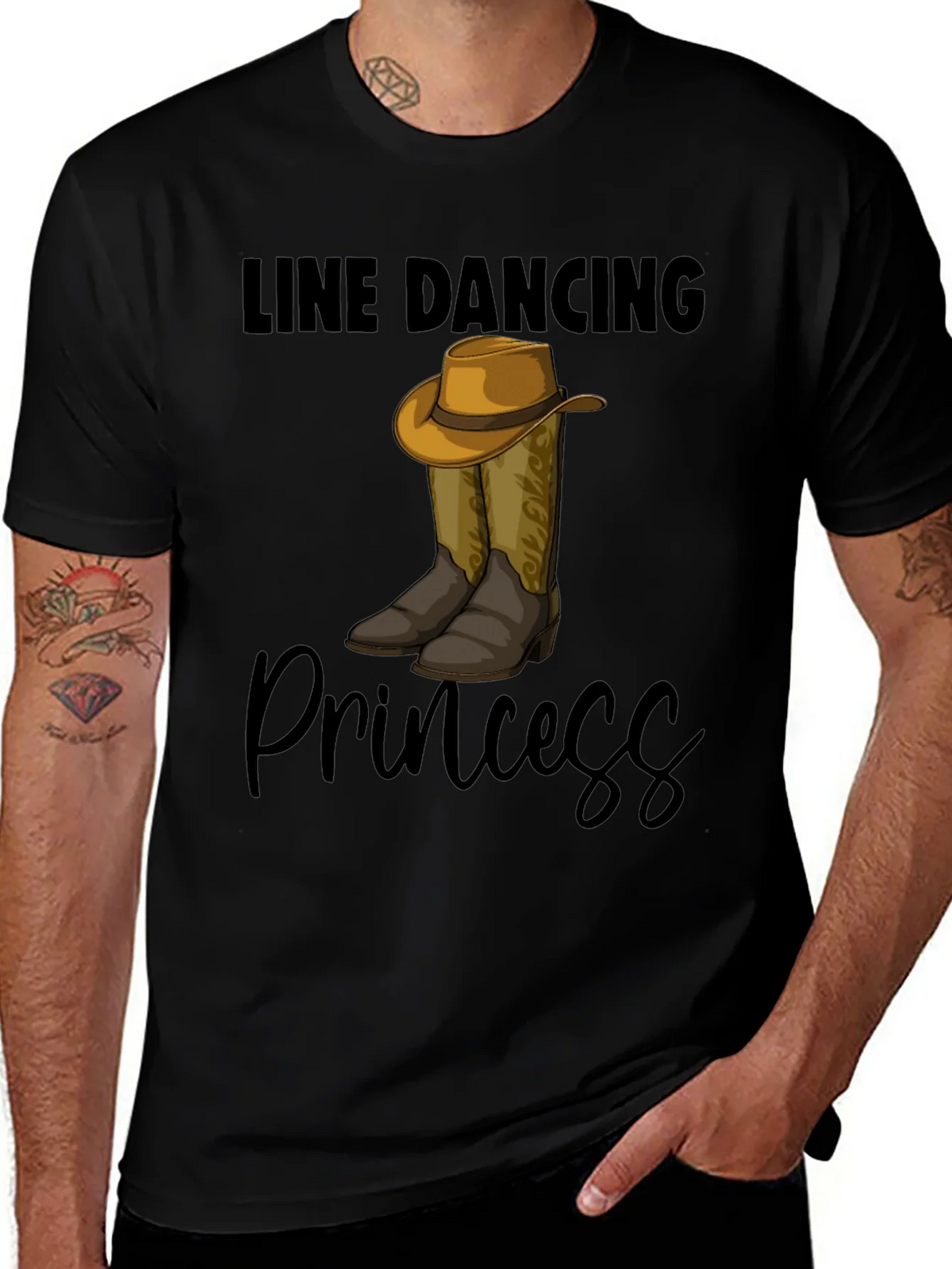 Line Dancing Princess Graphic Tee product image 1