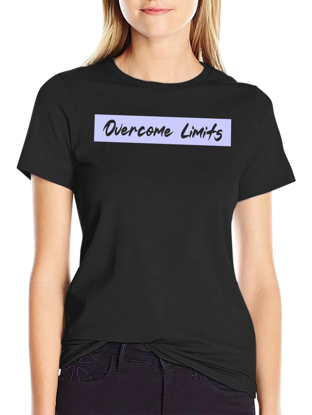 Overcome Limits Graphic Tee - Motivational T-Shirt product image 2