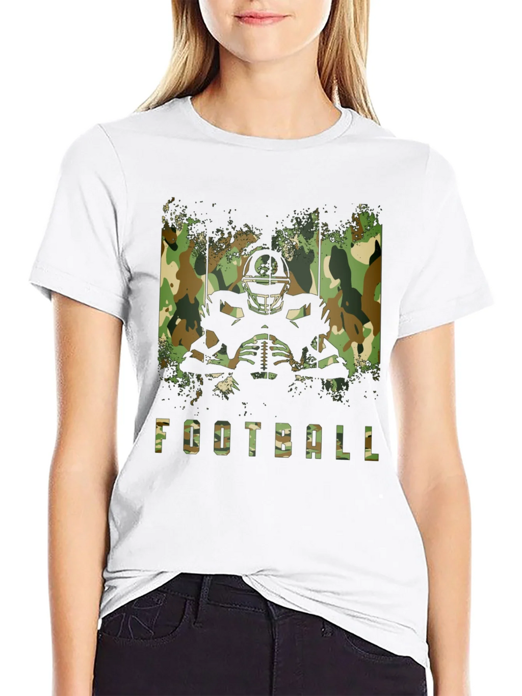 Football Camo T-Shirt - Game Day Ready! product image 8
